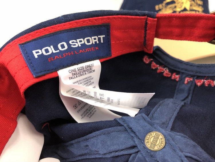 Ralph Lauren Polo Hat RL Vintage 90S Cap Baseball USA US