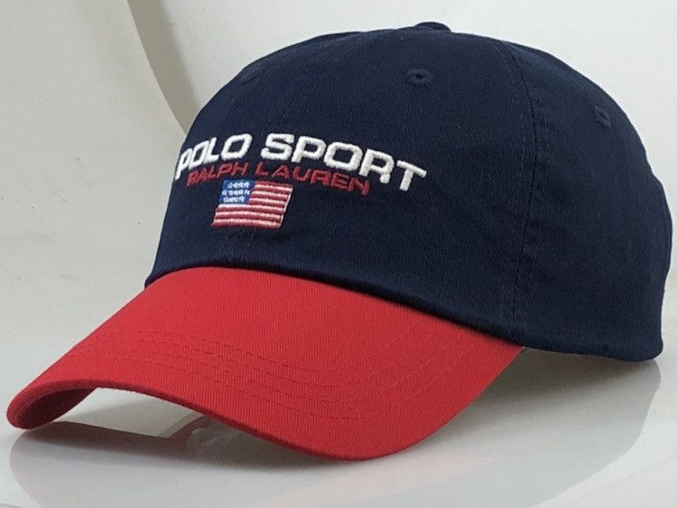 Ralph Lauren Polo Hat RL Vintage 90S Cap Baseball USA US