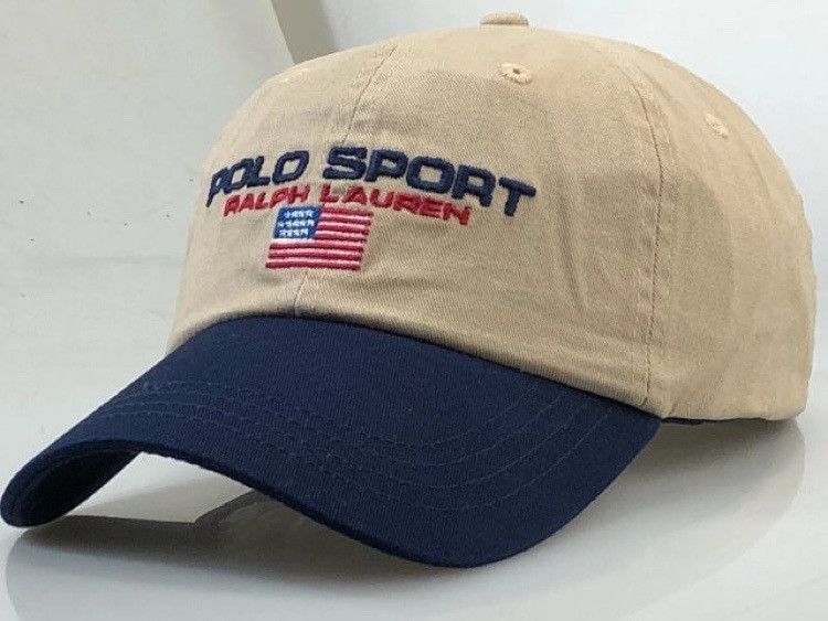 Ralph Lauren Polo Hat RL Vintage 90S Cap Baseball USA US