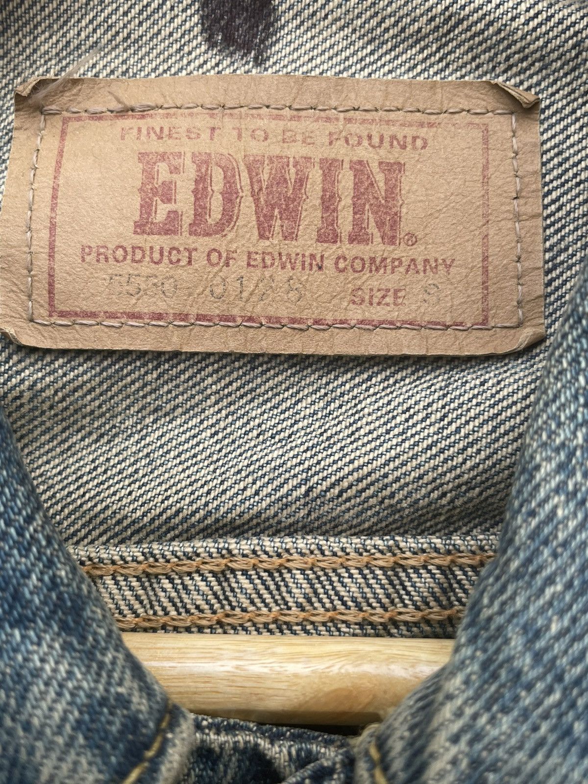 Edwin × Vintage Vintage Edwin Selvedge Denim Jacket Size US S / EU 44-46 / 1 - 18 Thumbnail