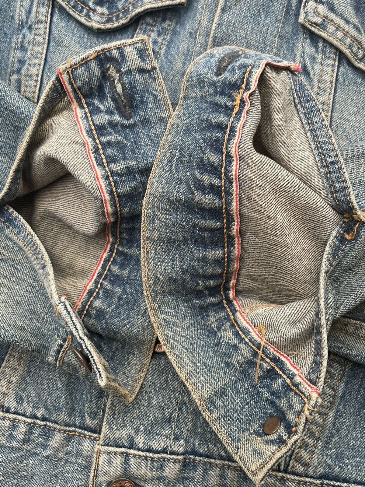 Edwin × Vintage Vintage Edwin Selvedge Denim Jacket Size US S / EU 44-46 / 1 - 16 Thumbnail