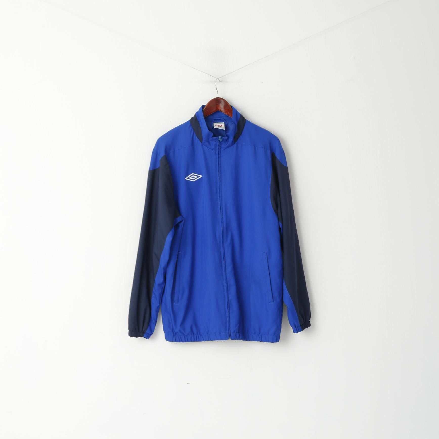 Umbro Umbro Men L Jacket Blue Indigo Activewear 3138 Size US L / EU 52-54 / 3 - 2 Thumbnail