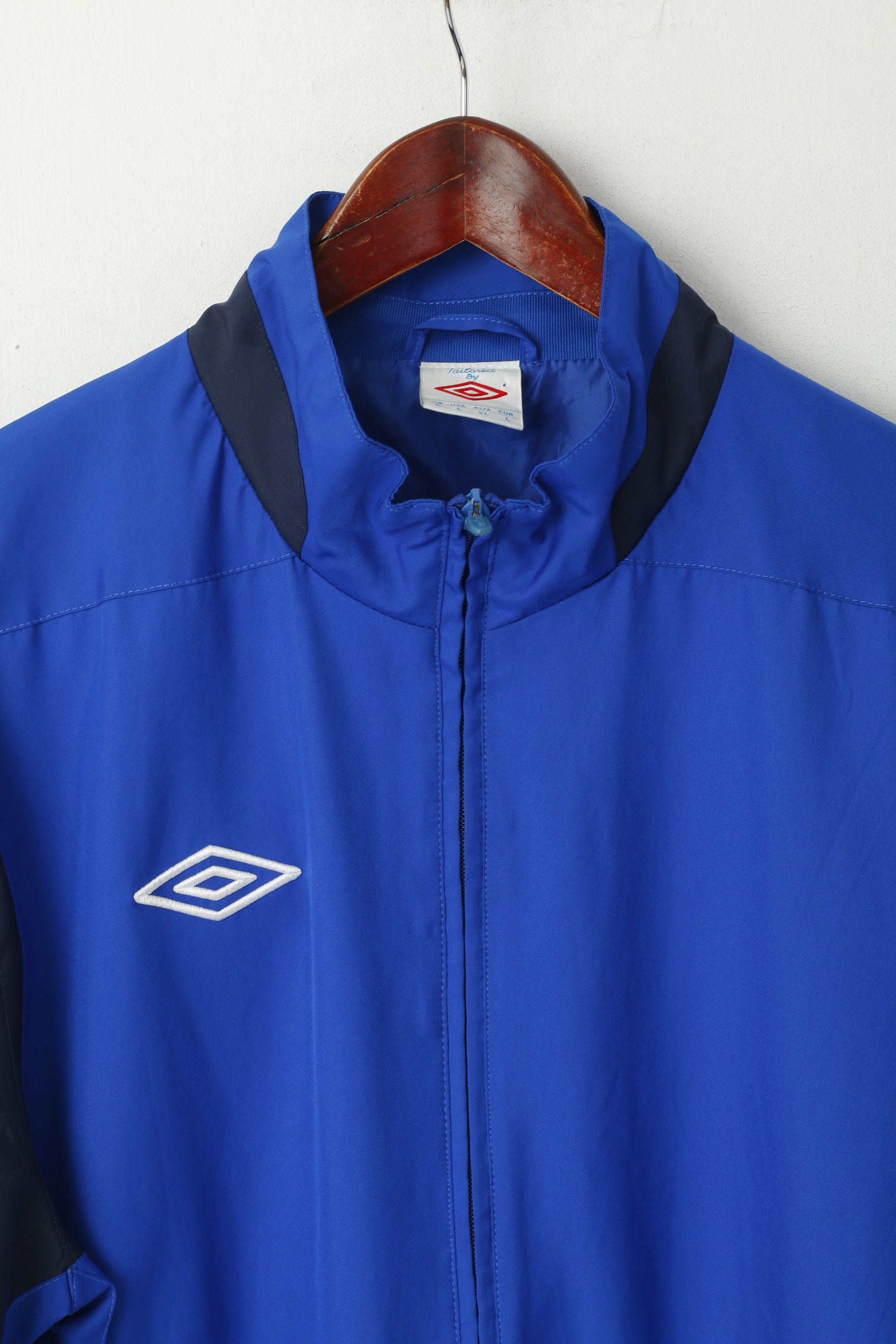 Umbro Umbro Men L Jacket Blue Indigo Activewear 3138 Size US L / EU 52-54 / 3 - 3 Thumbnail