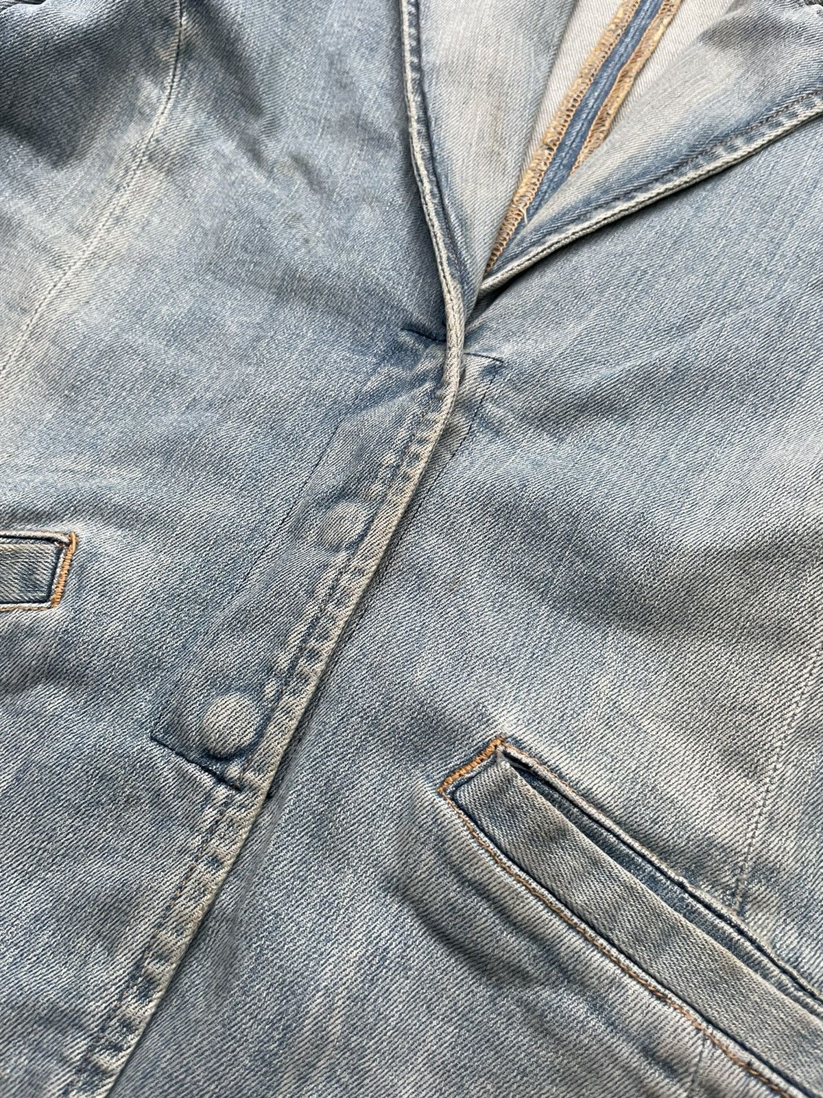Designer Vintage Globale Denim Jacket Size M / US 6-8 / IT 42-44 - 15 Thumbnail