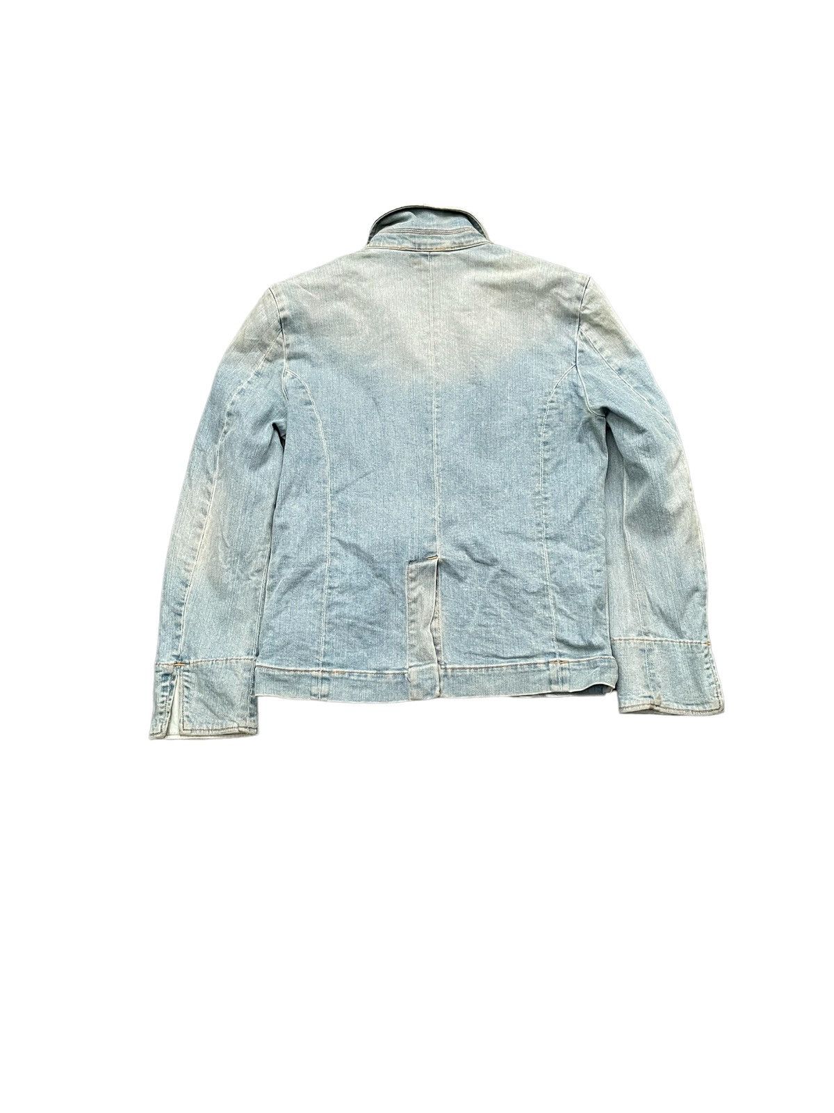 Designer Vintage Globale Denim Jacket Size M / US 6-8 / IT 42-44 - 8 Thumbnail