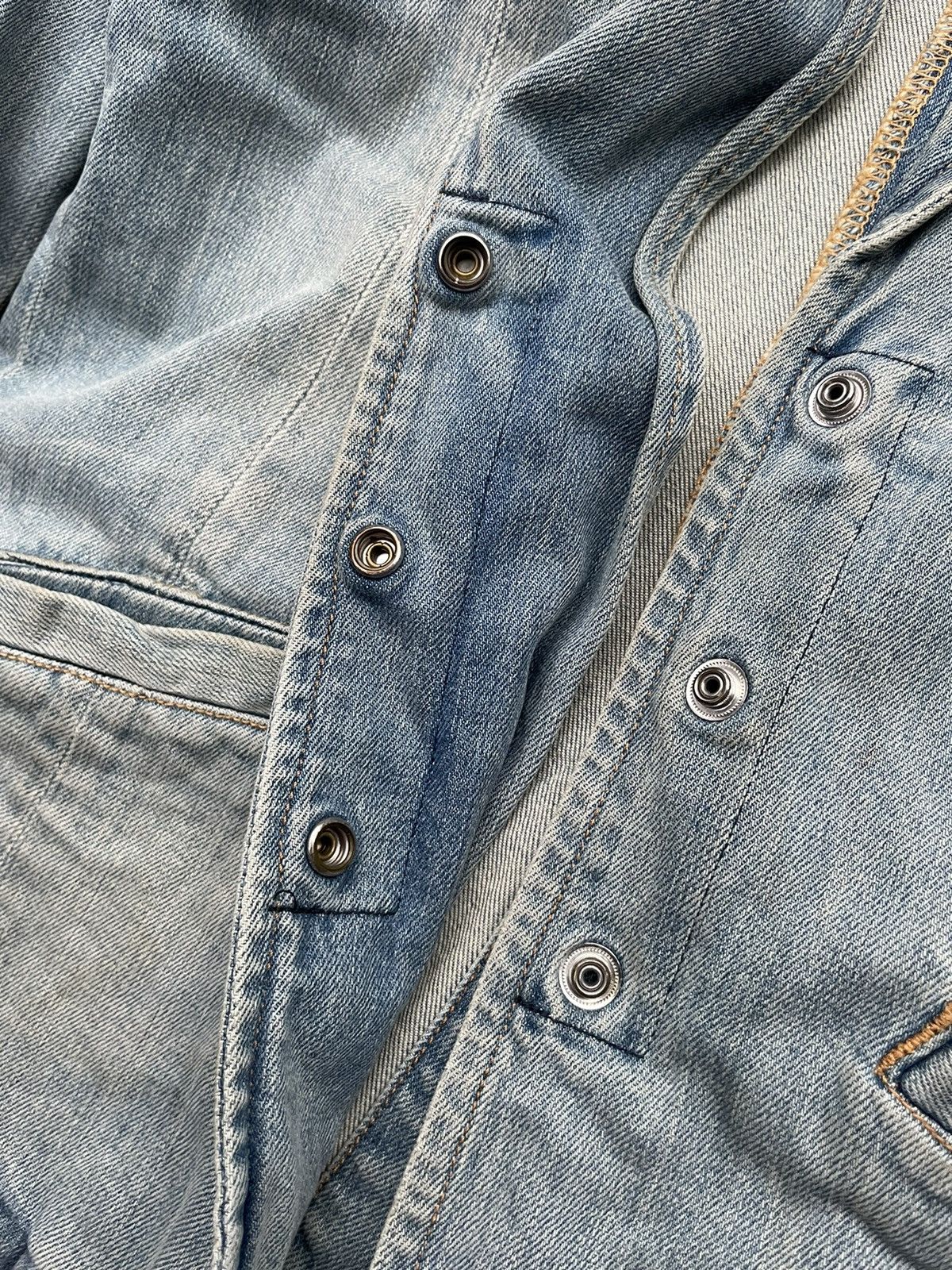 Designer Vintage Globale Denim Jacket Size M / US 6-8 / IT 42-44 - 12 Thumbnail