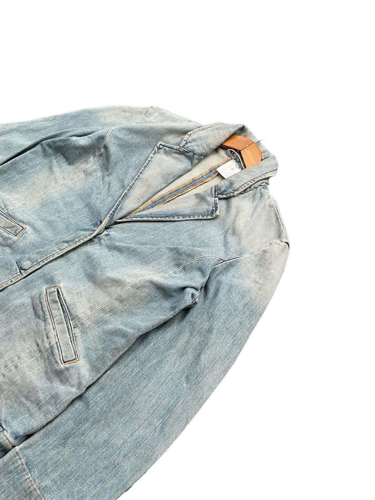 Designer Vintage Globale Denim Jacket Size M / US 6-8 / IT 42-44 - 4 Thumbnail