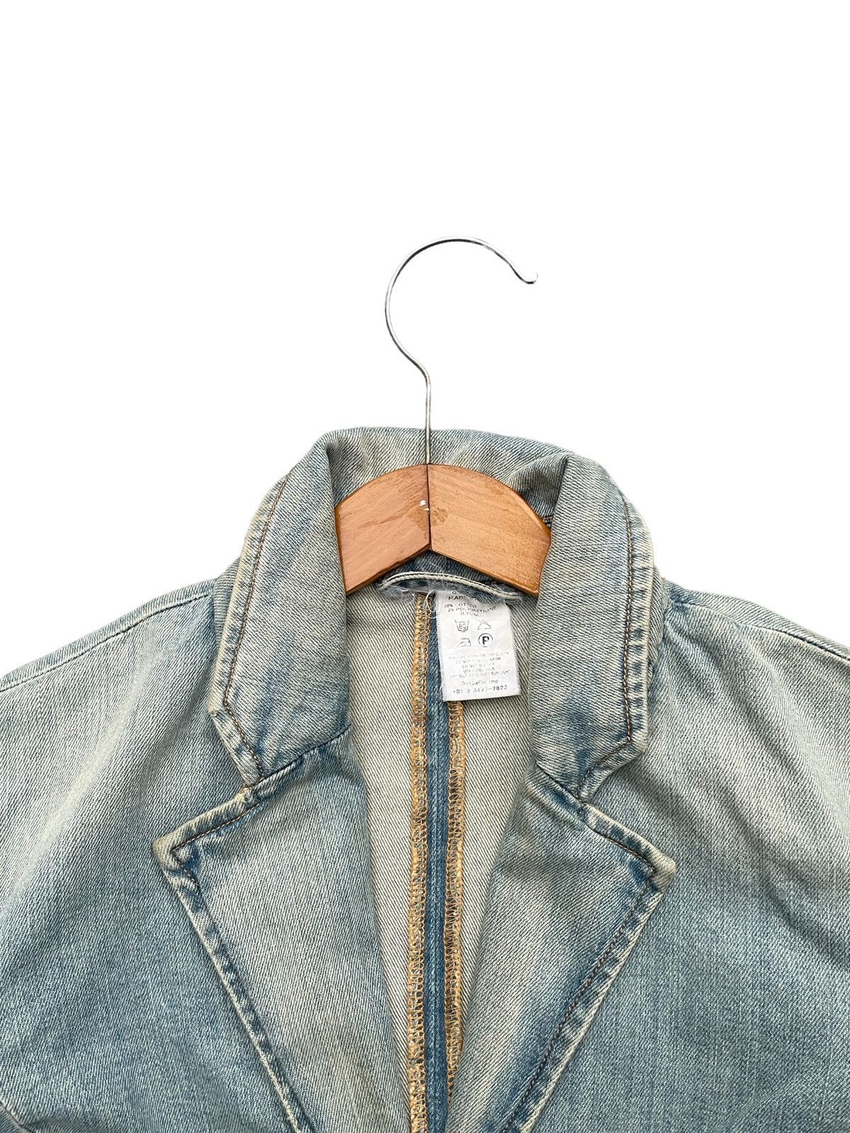Designer Vintage Globale Denim Jacket Size M / US 6-8 / IT 42-44 - 6 Thumbnail