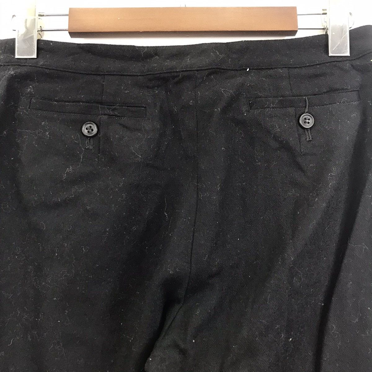Japanese Brand HUMAN WOMAN Japanese Brand Boot Cut Wool Casual TrousersPant Size US 28 / EU 44 - 10 Thumbnail