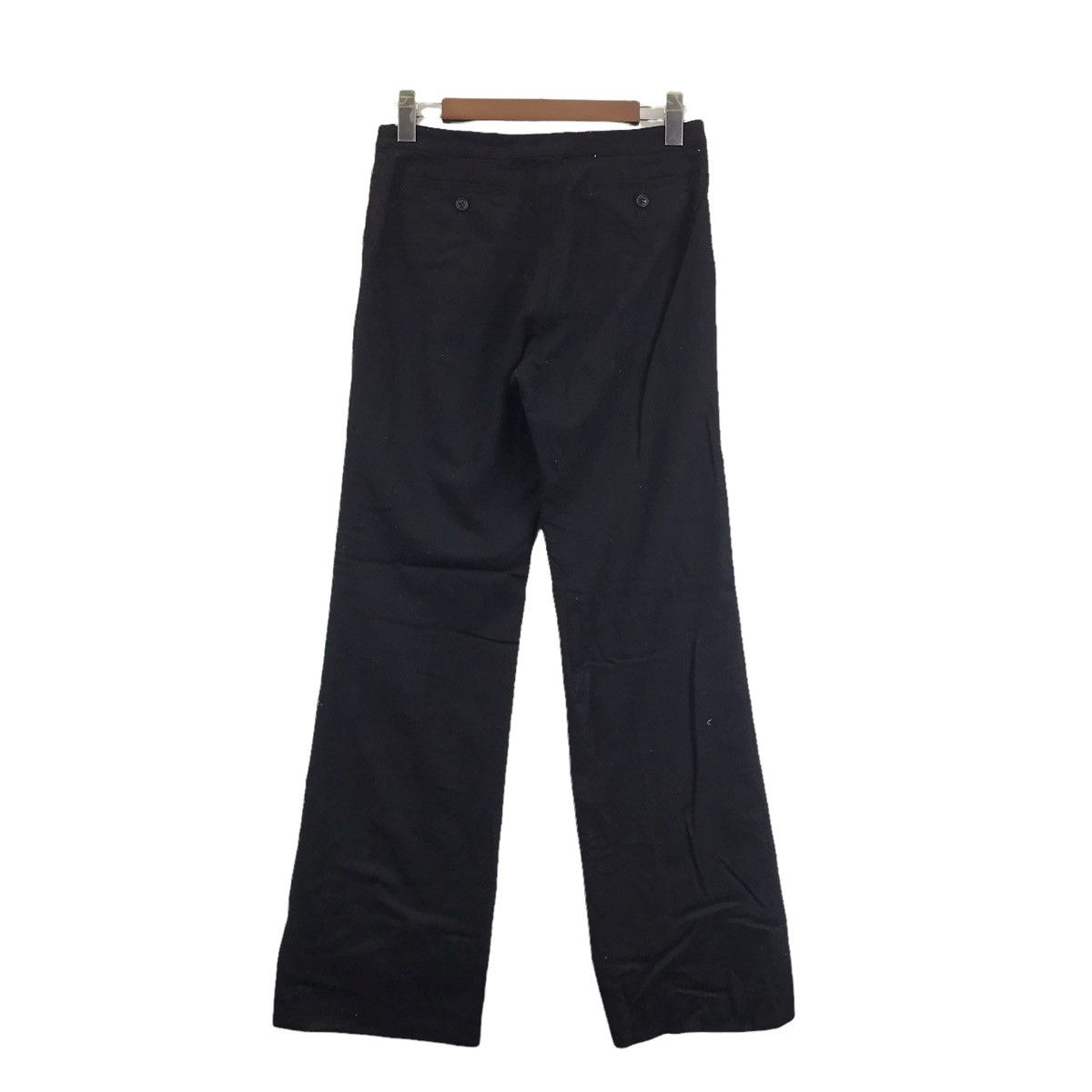 Japanese Brand HUMAN WOMAN Japanese Brand Boot Cut Wool Casual TrousersPant Size US 28 / EU 44 - 9 Thumbnail