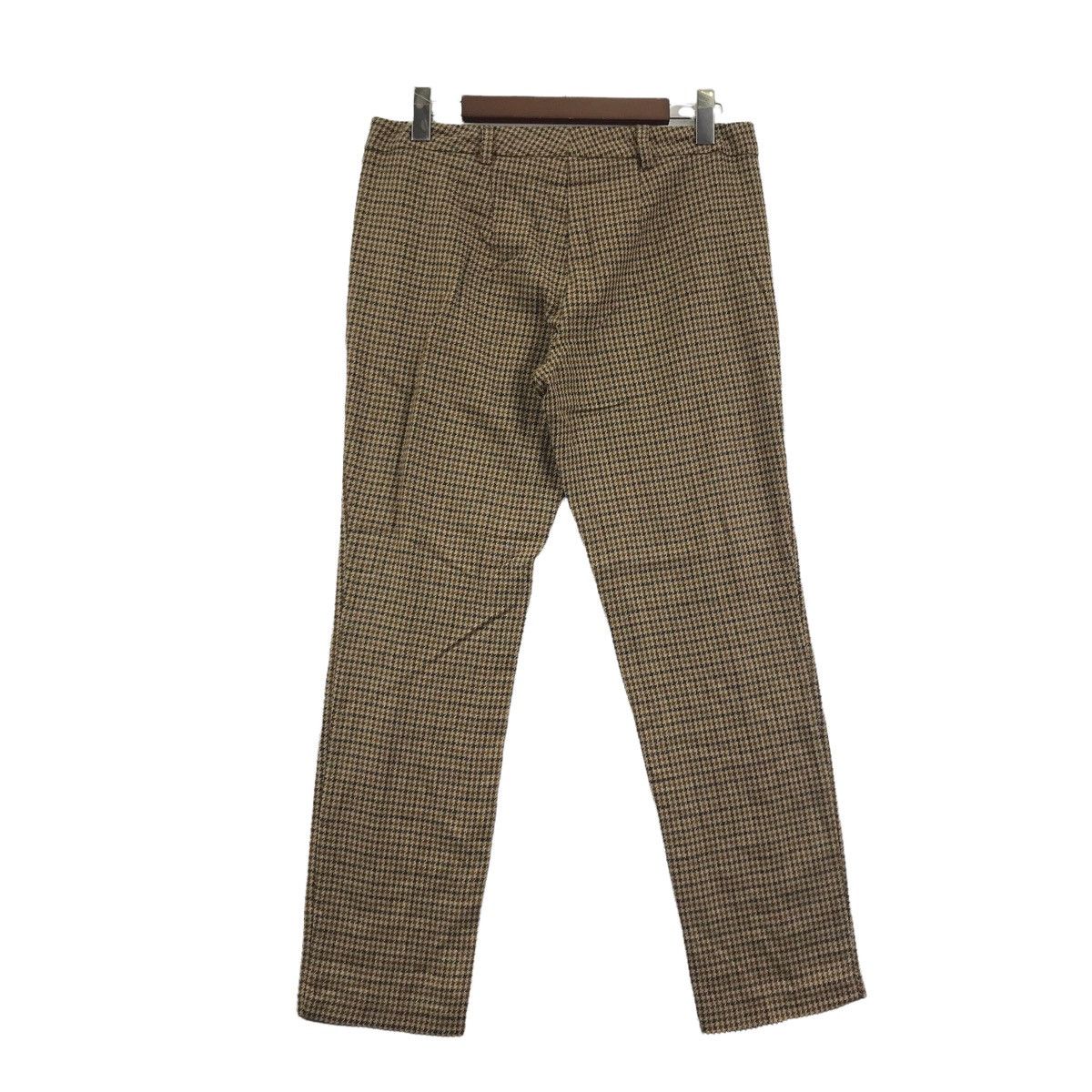 Benetton BENETTON STILE Houndstooth Wool Trousers Casual Pant Size US 33 - 9 Thumbnail