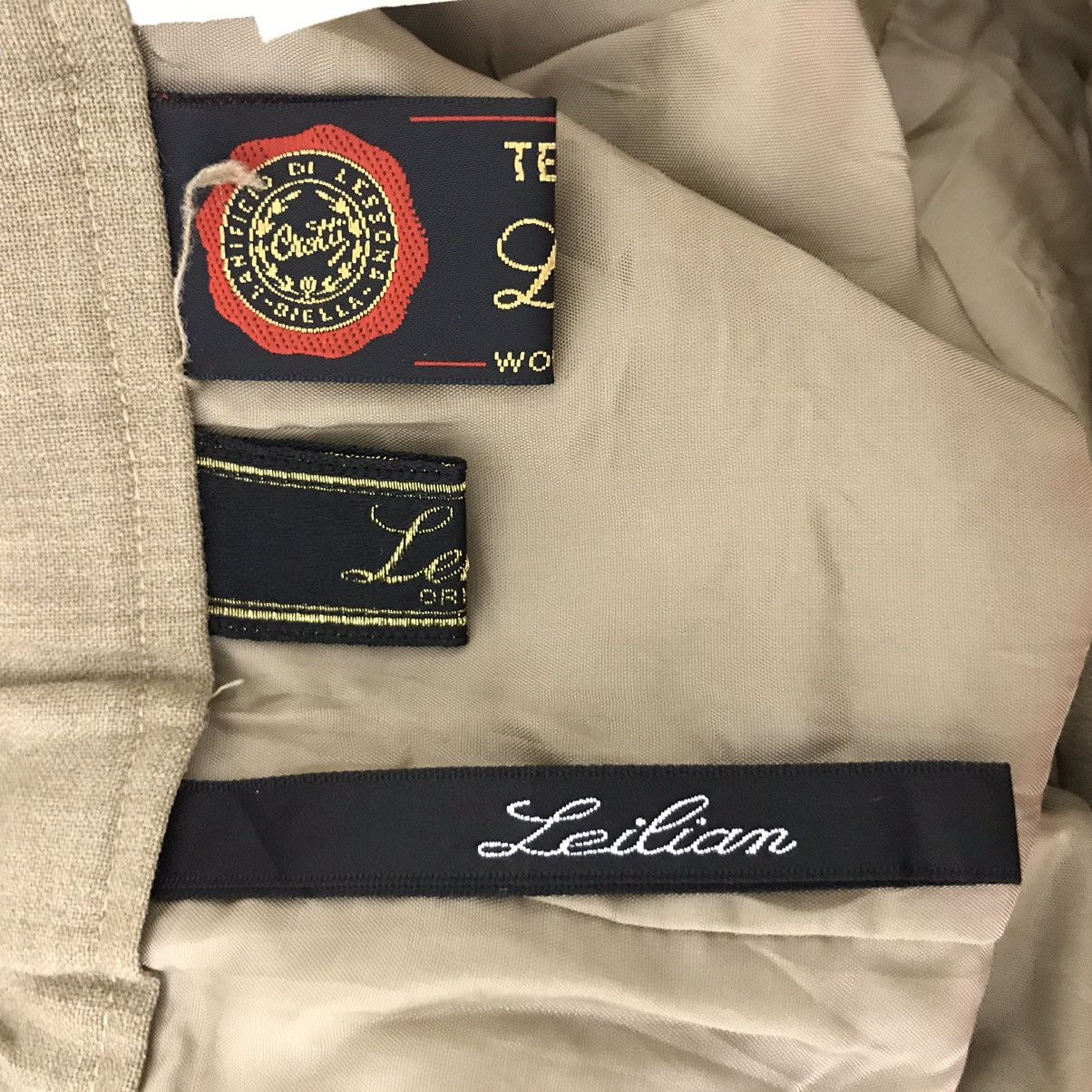 Japanese Brand LEILIAN Japanese Brand Wool Baggy Casual Trousers Pant Size US 28 / EU 44 - 3 Thumbnail