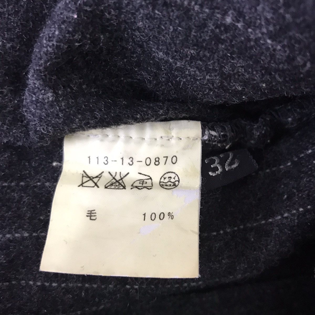 Vintage MCNAIRY BROTHERS USA Brand Wool Stripes Casual TrousersPant Size US 30 / EU 46 - 4 Thumbnail