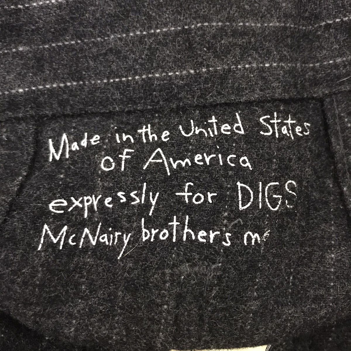 Vintage MCNAIRY BROTHERS USA Brand Wool Stripes Casual TrousersPant Size US 30 / EU 46 - 3 Thumbnail