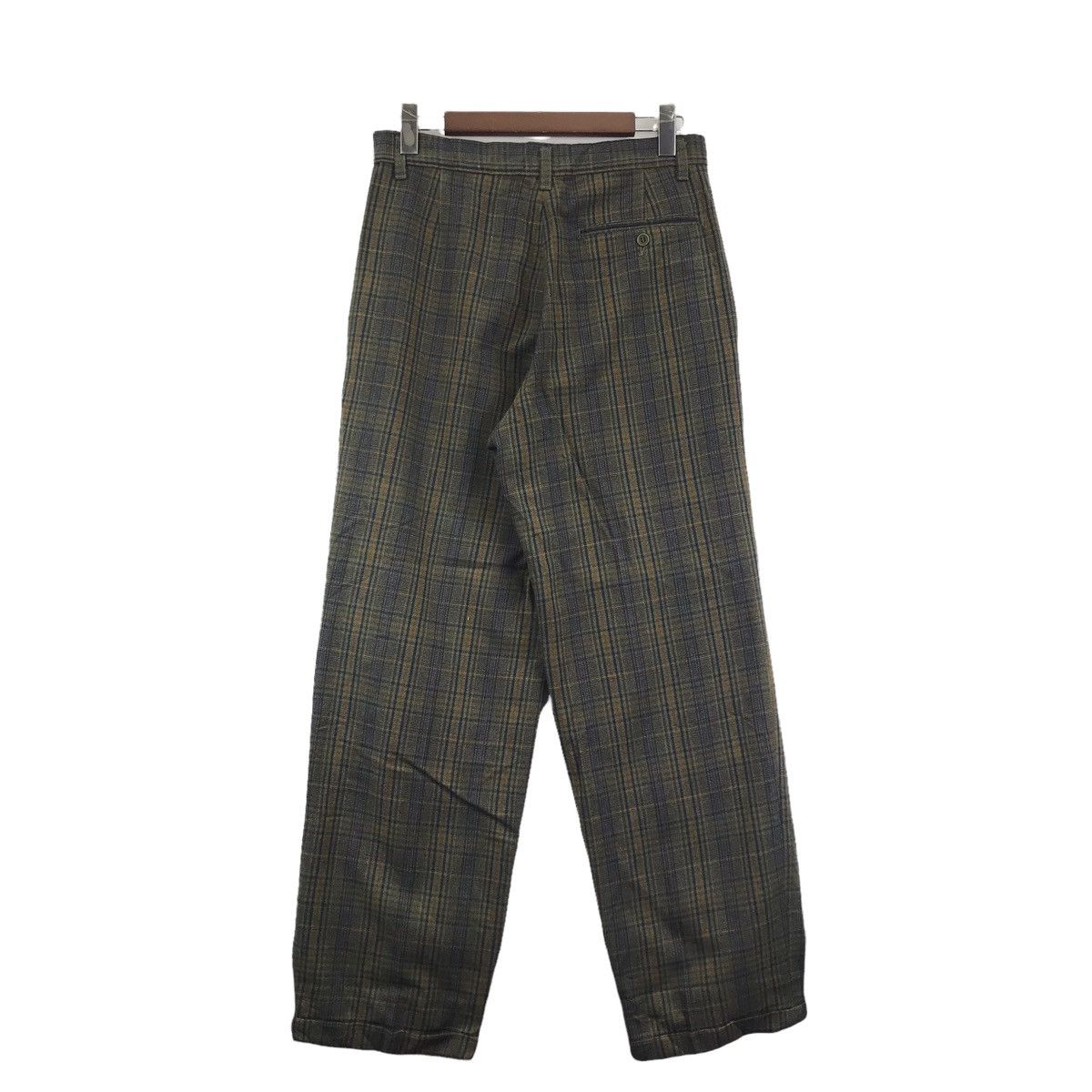 United Colors Of Benetton UNITED COLOR of BENETTON Check Tartan Wool Trousers Casual Size US 30 / EU 46 - 6 Thumbnail