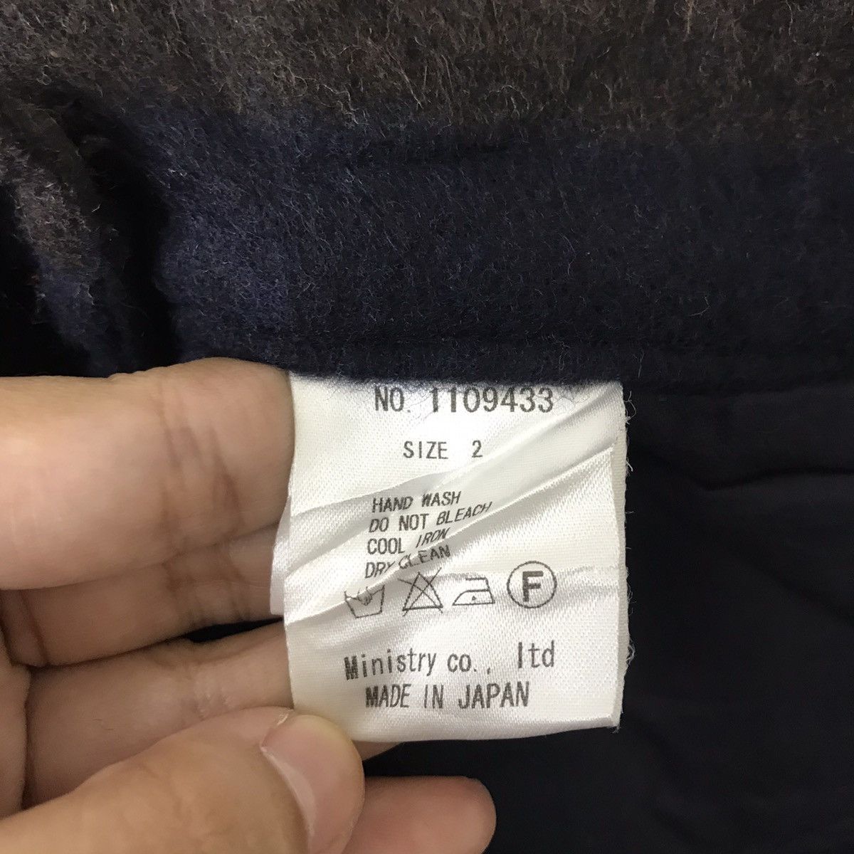 Japanese Brand SHOUT HIGH-FIDELITY Japan Brand Stripes Wool Drop CrotchPant Size US 30 / EU 46 - 6 Thumbnail