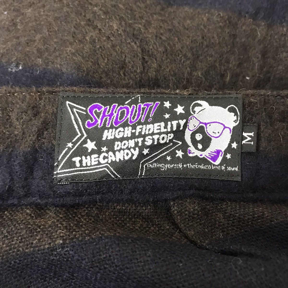 Japanese Brand SHOUT HIGH-FIDELITY Japan Brand Stripes Wool Drop CrotchPant Size US 30 / EU 46 - 5 Thumbnail