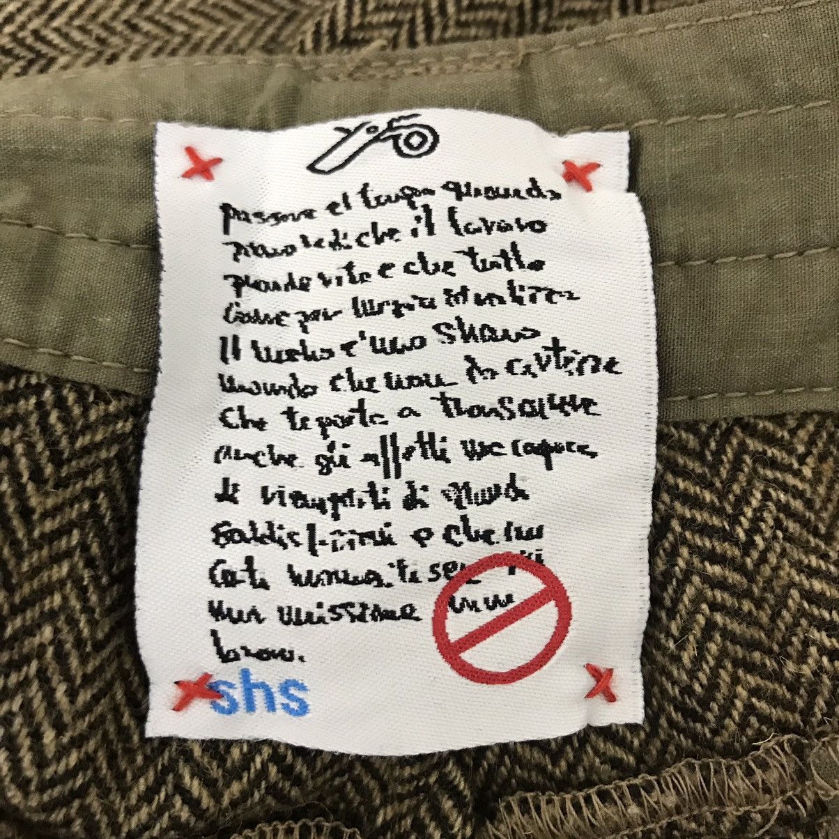 Other SASCH Japanese Brand Herringbone Wool Cargo Trousers Pant Size US 32 / EU 48 - 5 Thumbnail