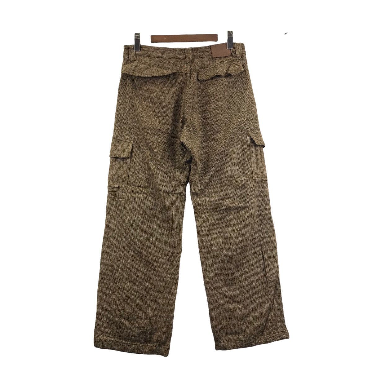 Other SASCH Japanese Brand Herringbone Wool Cargo Trousers Pant Size US 32 / EU 48 - 9 Thumbnail