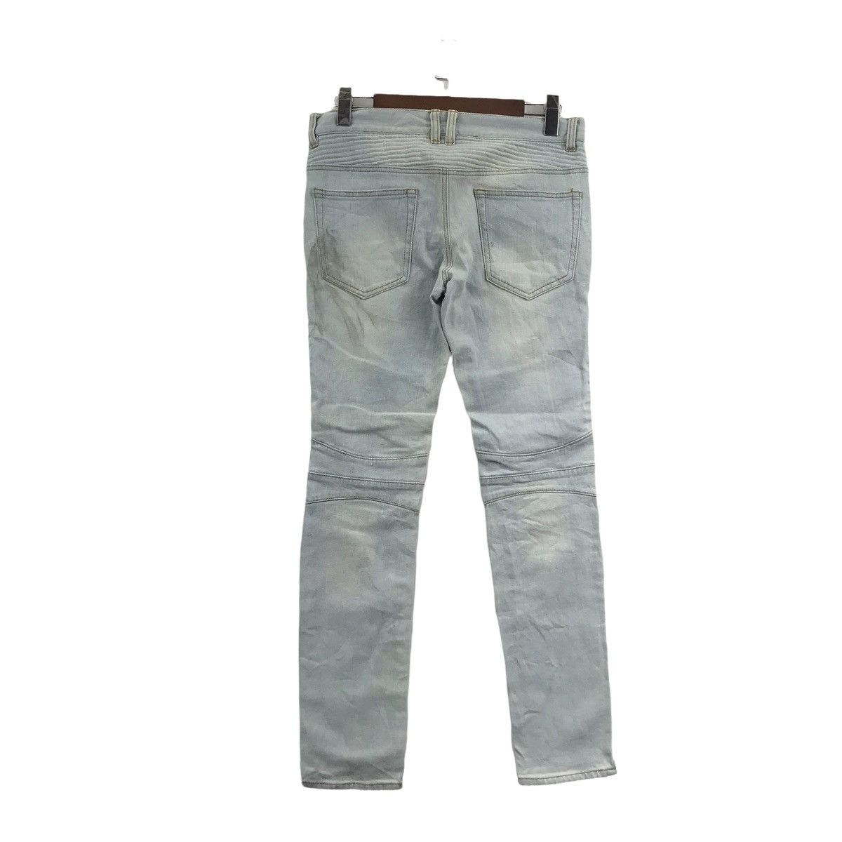 Japanese Brand BENO Japanese Brand Padded Knee Bike Season Slim Fit Jeans Size US 32 / EU 48 - 7 Thumbnail