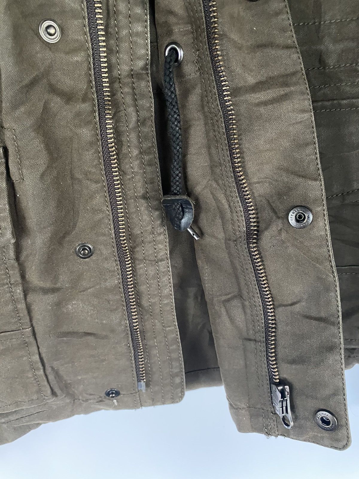 Japanese Brand 291295 Homme Jacket Military Style With Hoodie Size US M / EU 48-50 / 2 - 8 Thumbnail