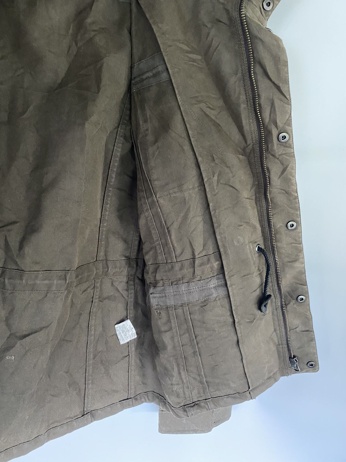 Japanese Brand 291295 Homme Jacket Military Style With Hoodie Size US M / EU 48-50 / 2 - 13 Thumbnail