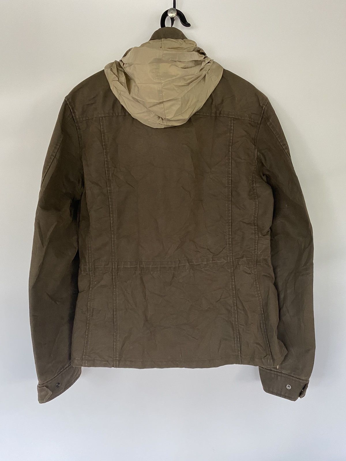 Japanese Brand 291295 Homme Jacket Military Style With Hoodie Size US M / EU 48-50 / 2 - 3 Thumbnail