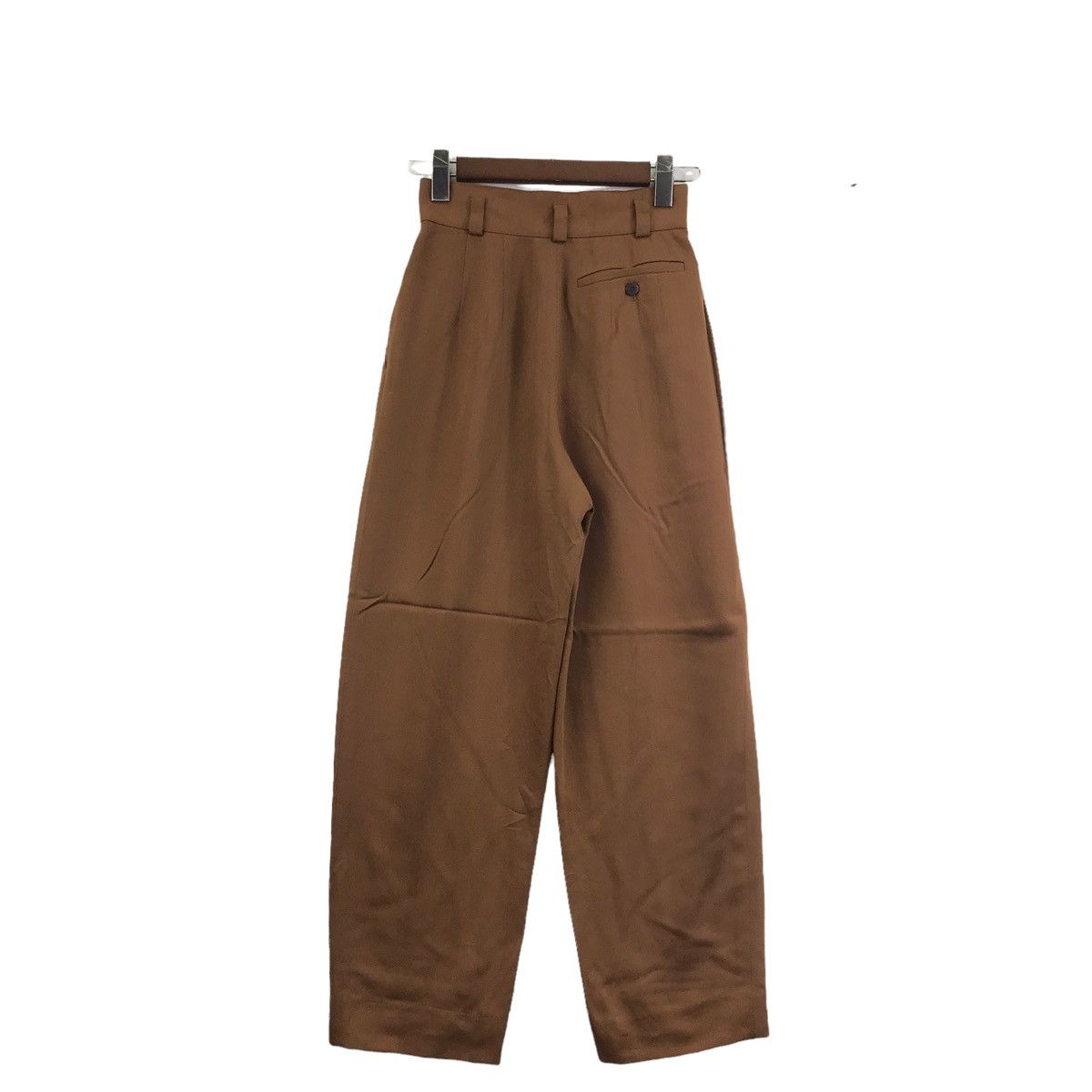 Vintage CORDIER Germany High Waist Brown Casual Trousers Pant Size US 26 / EU 42 - 7 Thumbnail