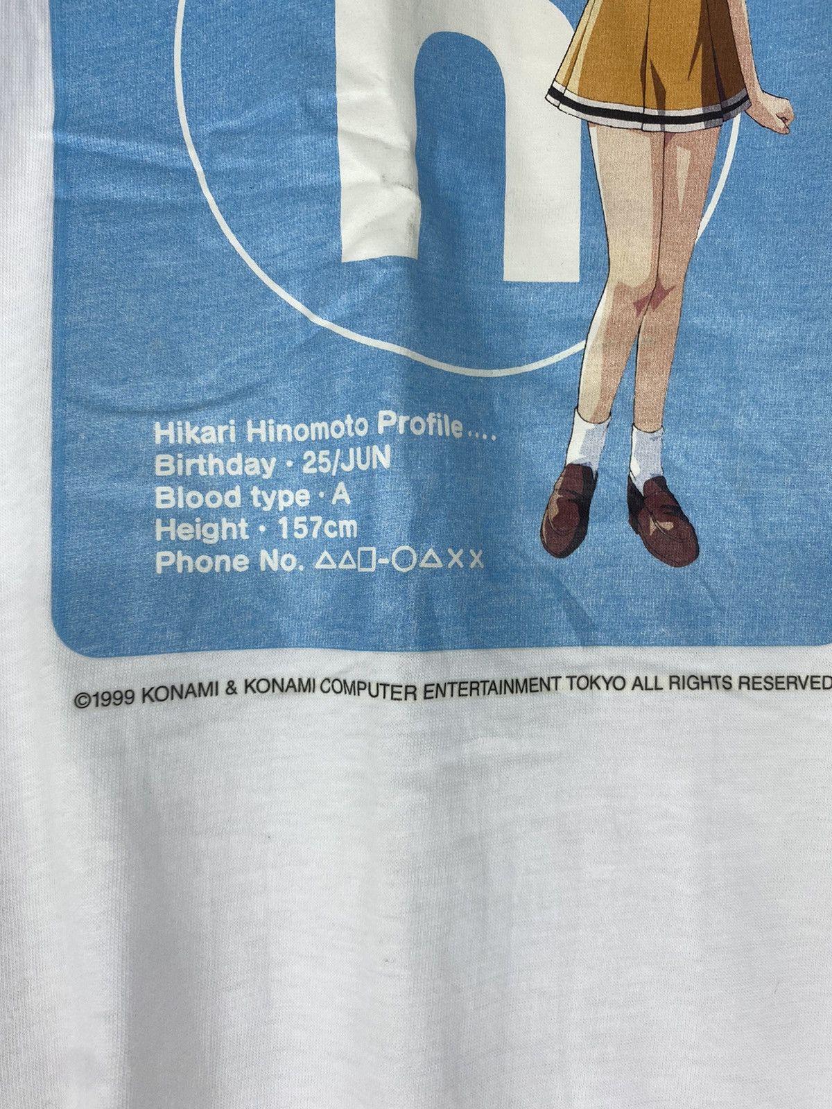 Anime × Vintage Vintage rare Tokimeki Memorial 2 Hikari Hinomoto Size US M / EU 48-50 / 2 - 4 Thumbnail