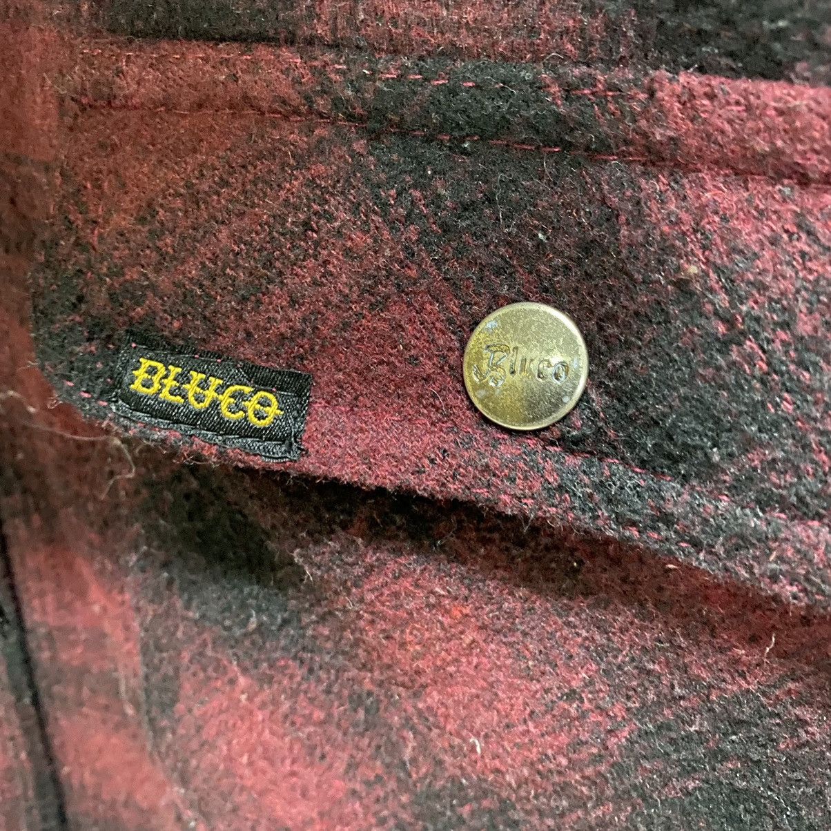 Flannel × Japanese Brand bluco work garment tartan flannel hoodie Size US S / EU 44-46 / 1 - 10 Thumbnail