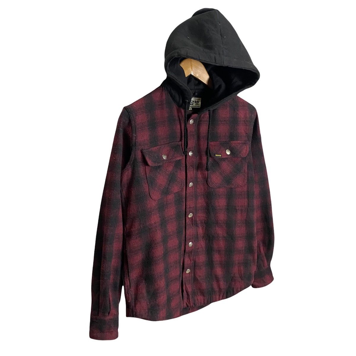 Flannel × Japanese Brand bluco work garment tartan flannel hoodie Size US S / EU 44-46 / 1 - 4 Thumbnail