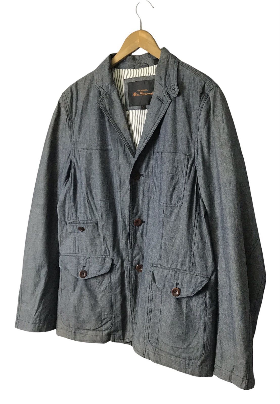 Ben sherman linen chore jacket