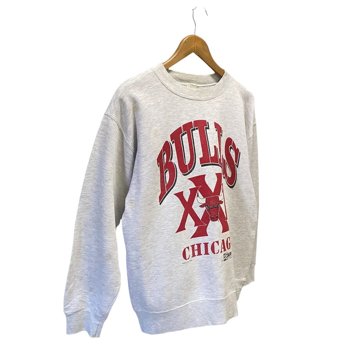 NBA × Vintage Vintage 90s Chicago Bulls Sweatshirt Size US M / EU 48-50 / 2 - 3 Thumbnail