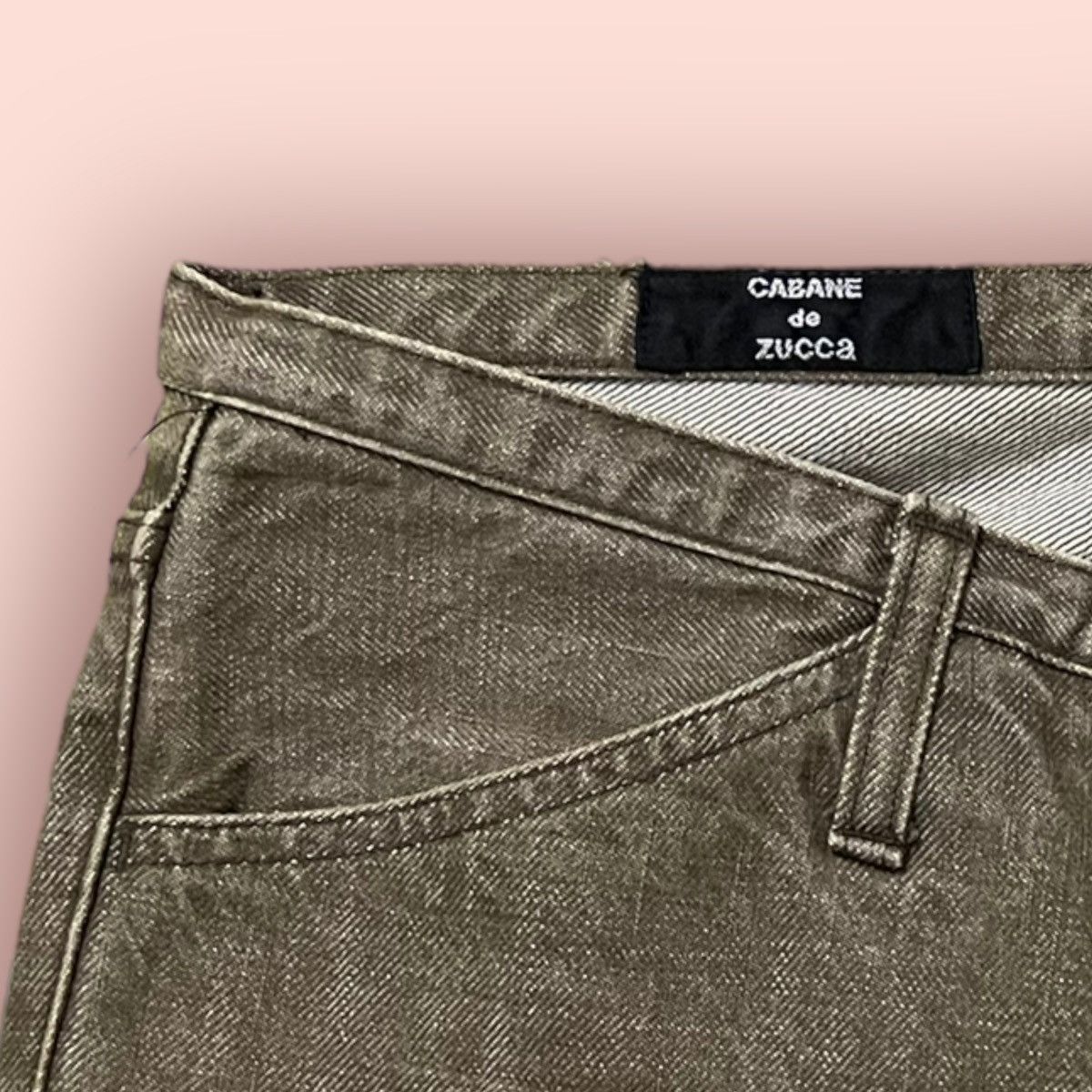 VINTAGE CABANE DE ZUCCA STRAIGHT LEG JEANS