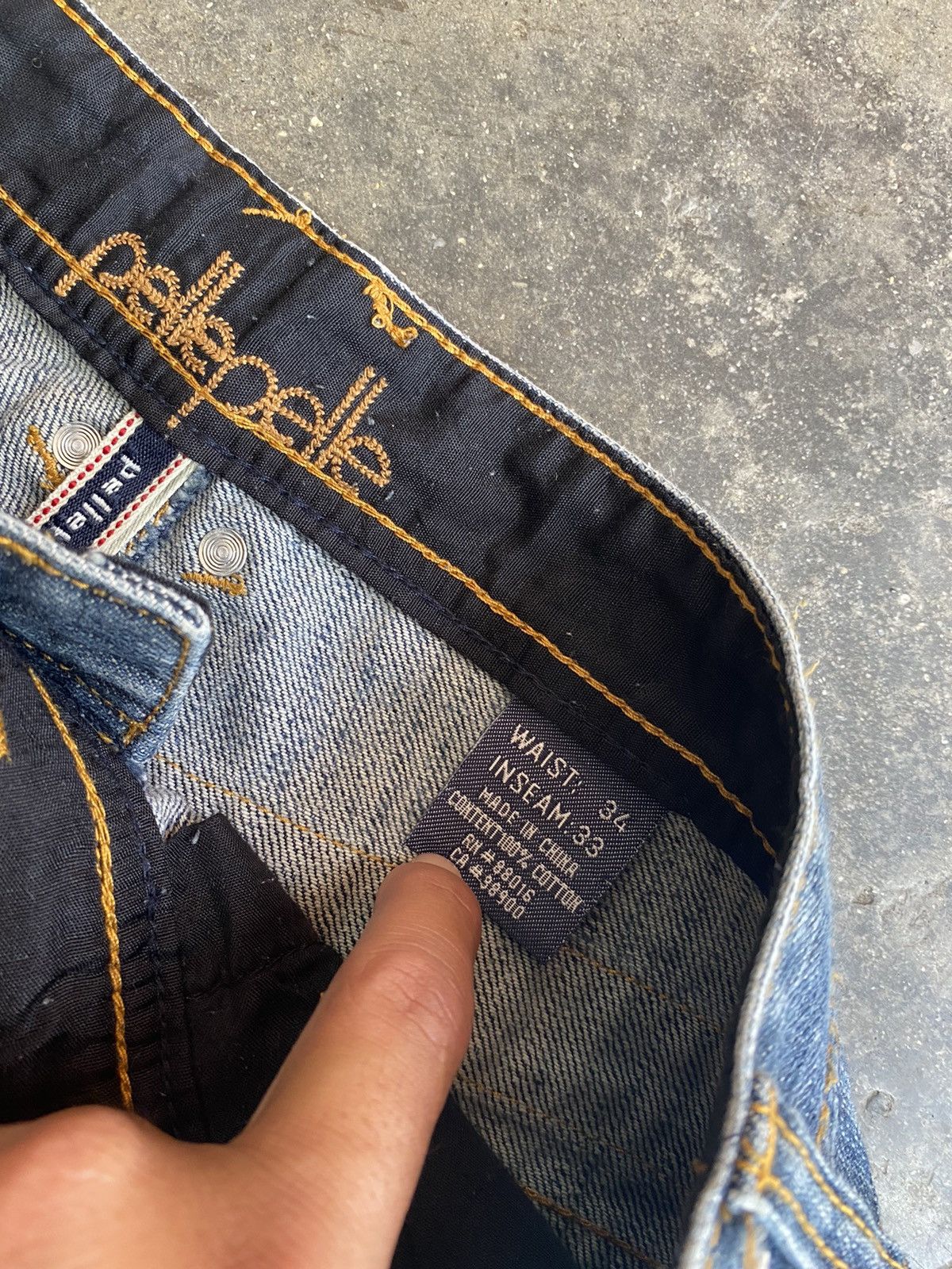 Pelle Pelle Vintage Pelle Pelle Jeans Size US 35 - 5 Thumbnail
