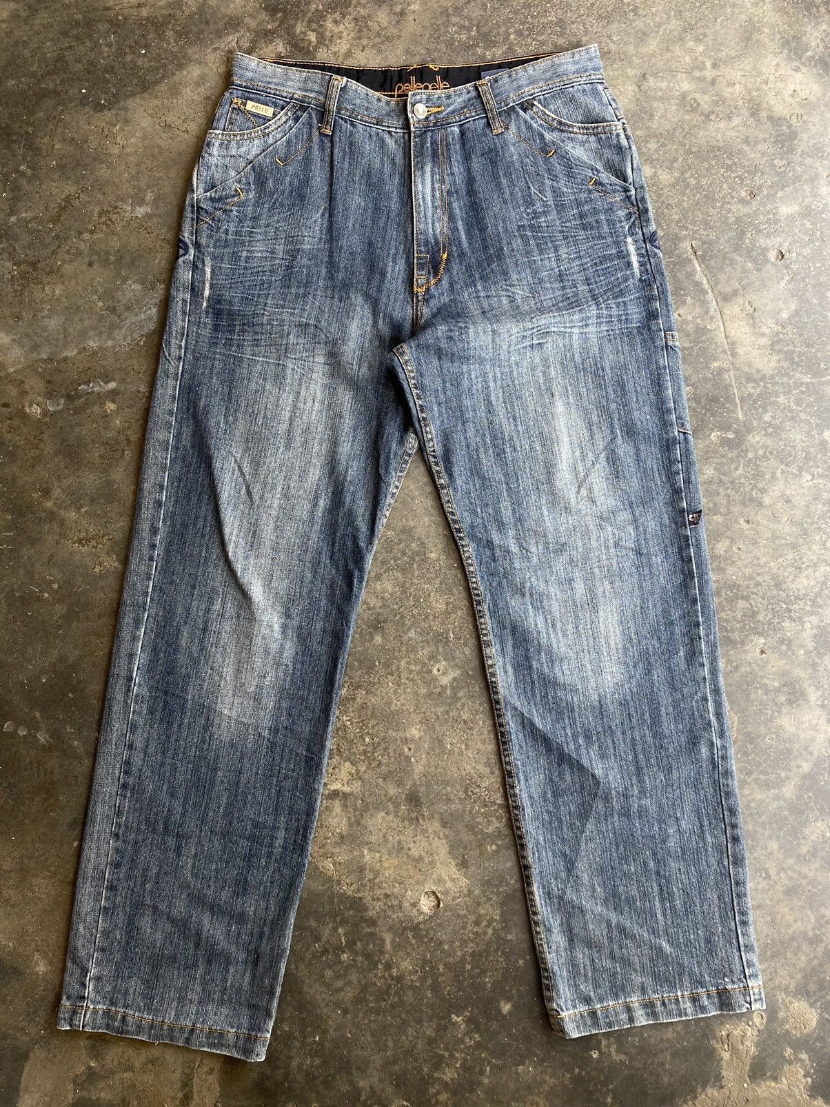 Pelle Pelle Vintage Pelle Pelle Jeans Size US 35 - 1 Thumbnail