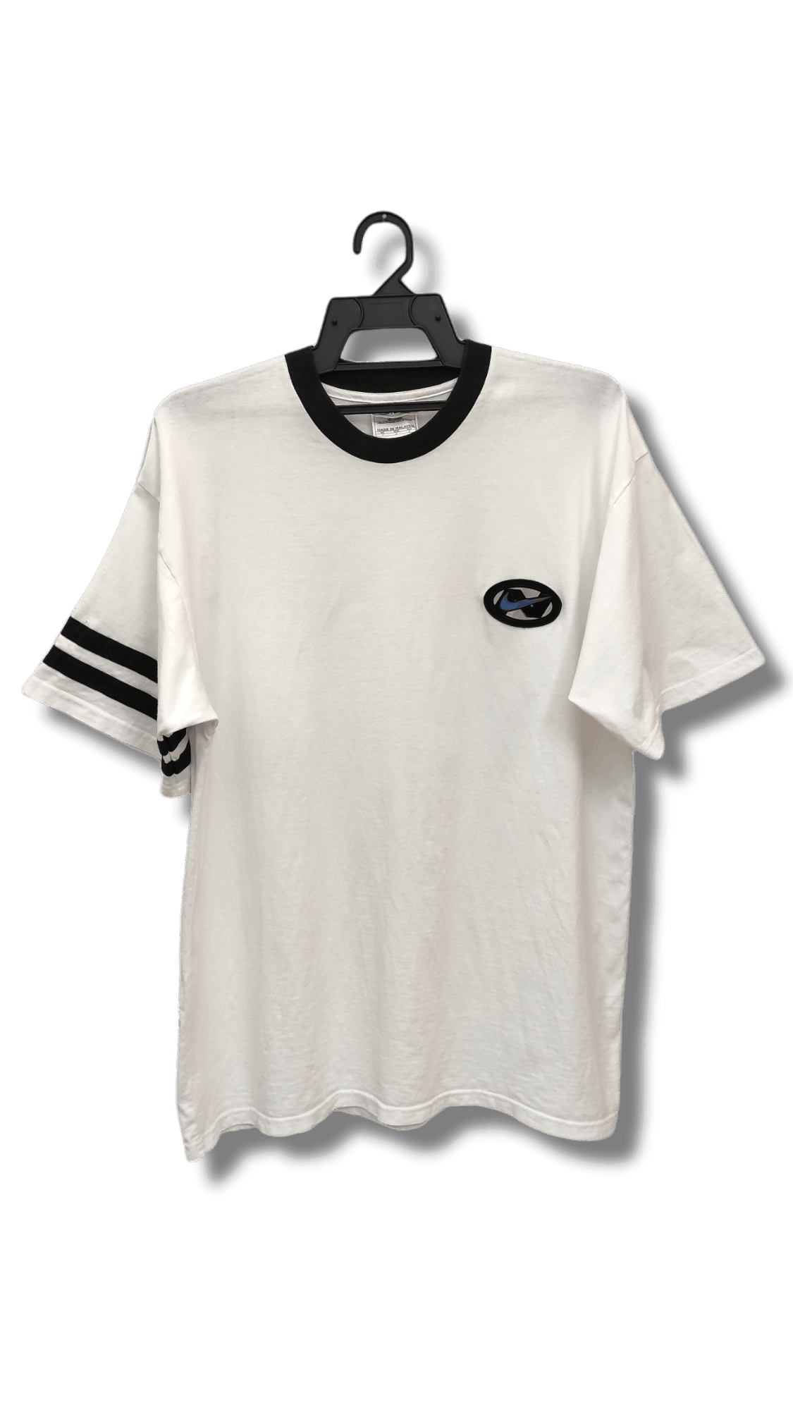 Nike Vintage Nike Air embroidered "N' patches Oval logo's tee Size US M / EU 48-50 / 2 - 7 Thumbnail