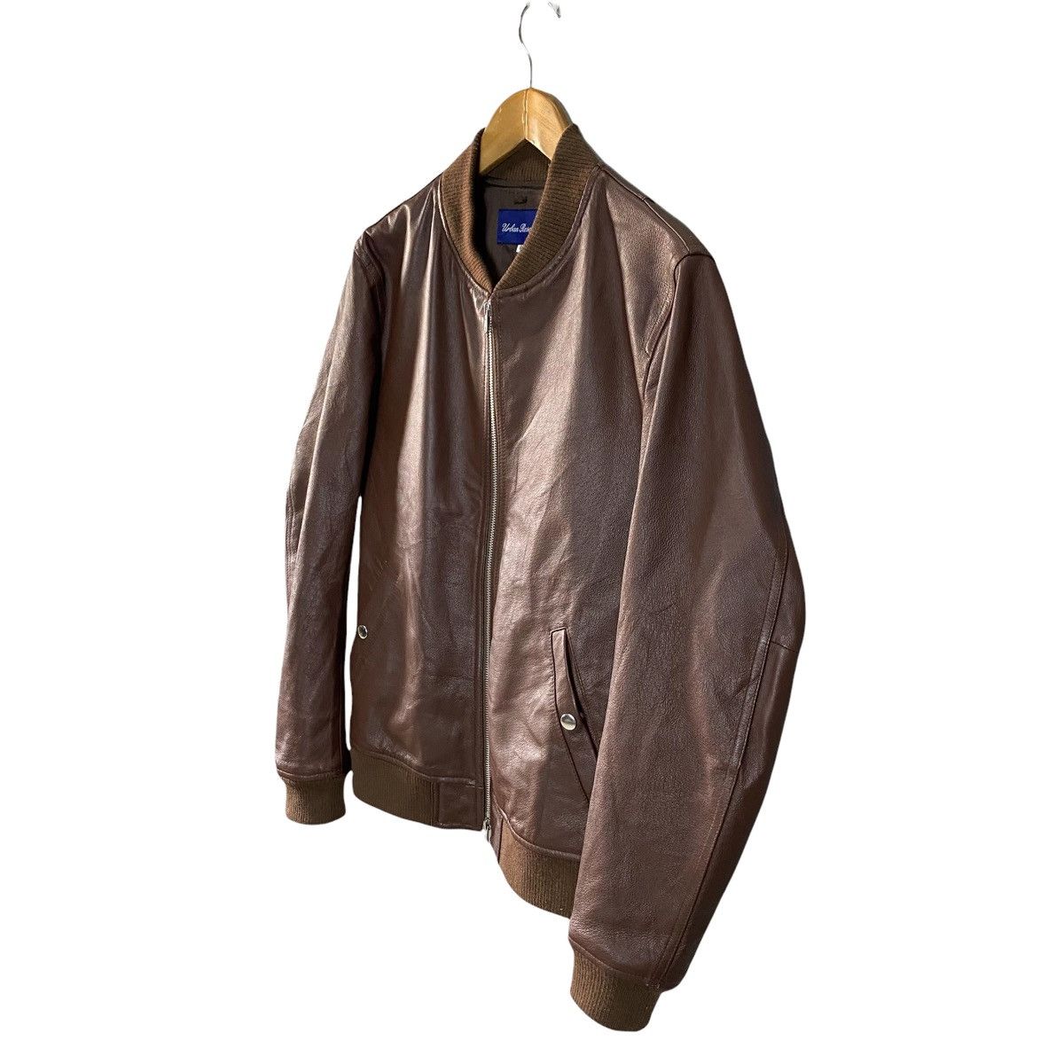 Japanese Brand × URBAN RESEARCH DOORS urban research bomber leather jacket pig skin Size US M / EU 48-50 / 2 - 3 Thumbnail