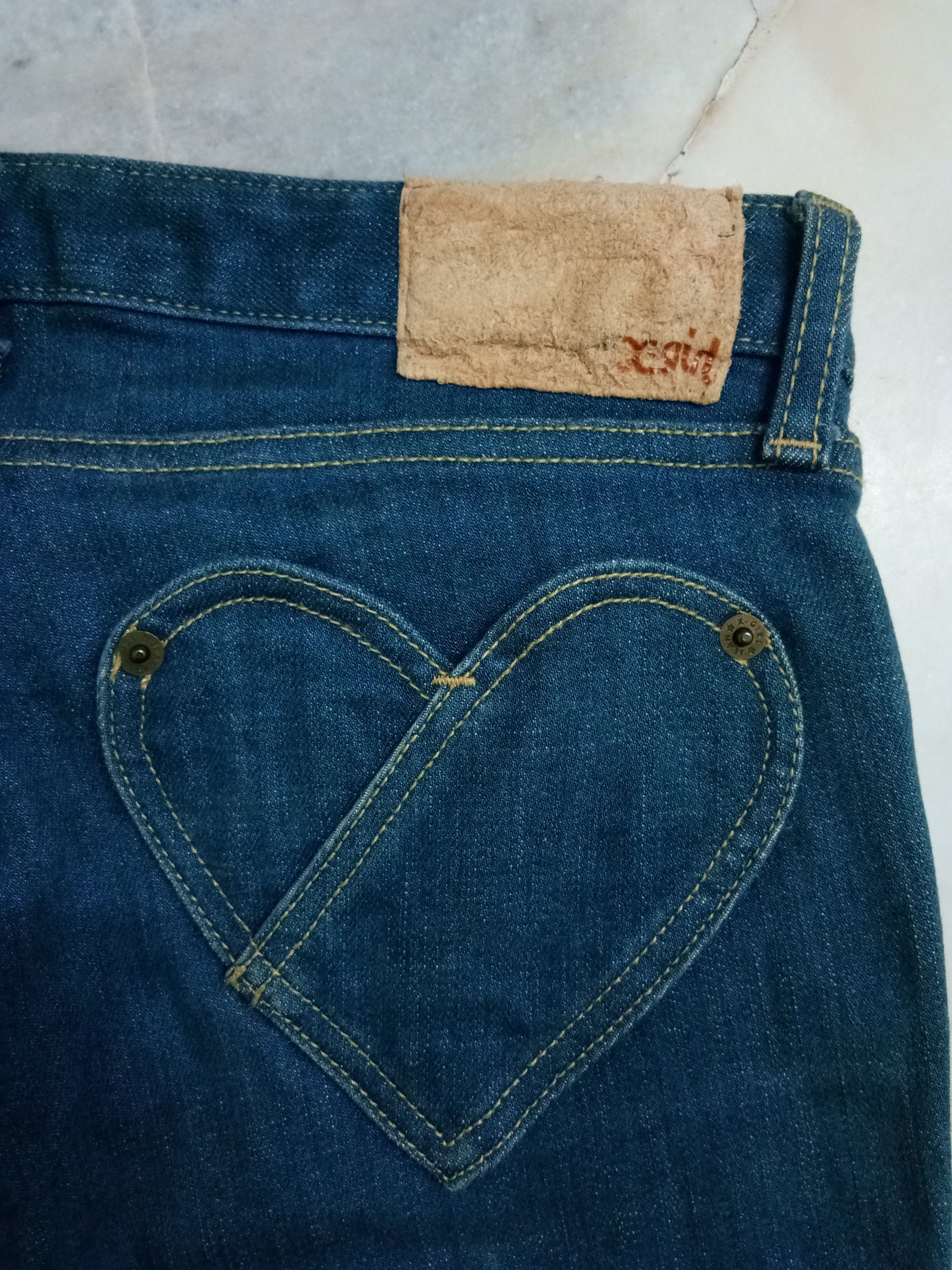 X-Girl X Girl Kim Gordon Sonic youth skinny Jeans Size 29" - 6 Thumbnail