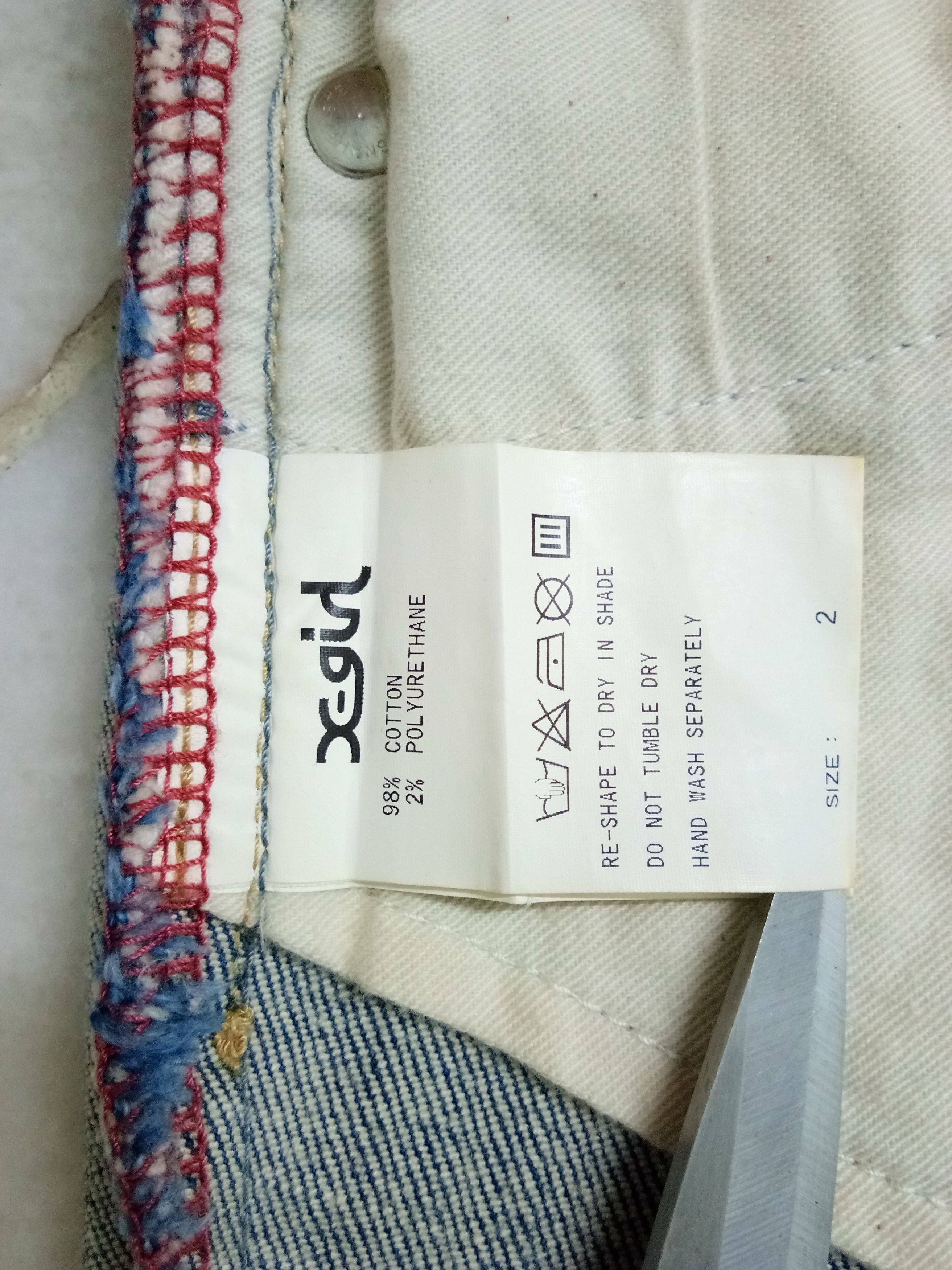 X-Girl X Girl Kim Gordon Sonic youth skinny Jeans Size 29" - 4 Thumbnail