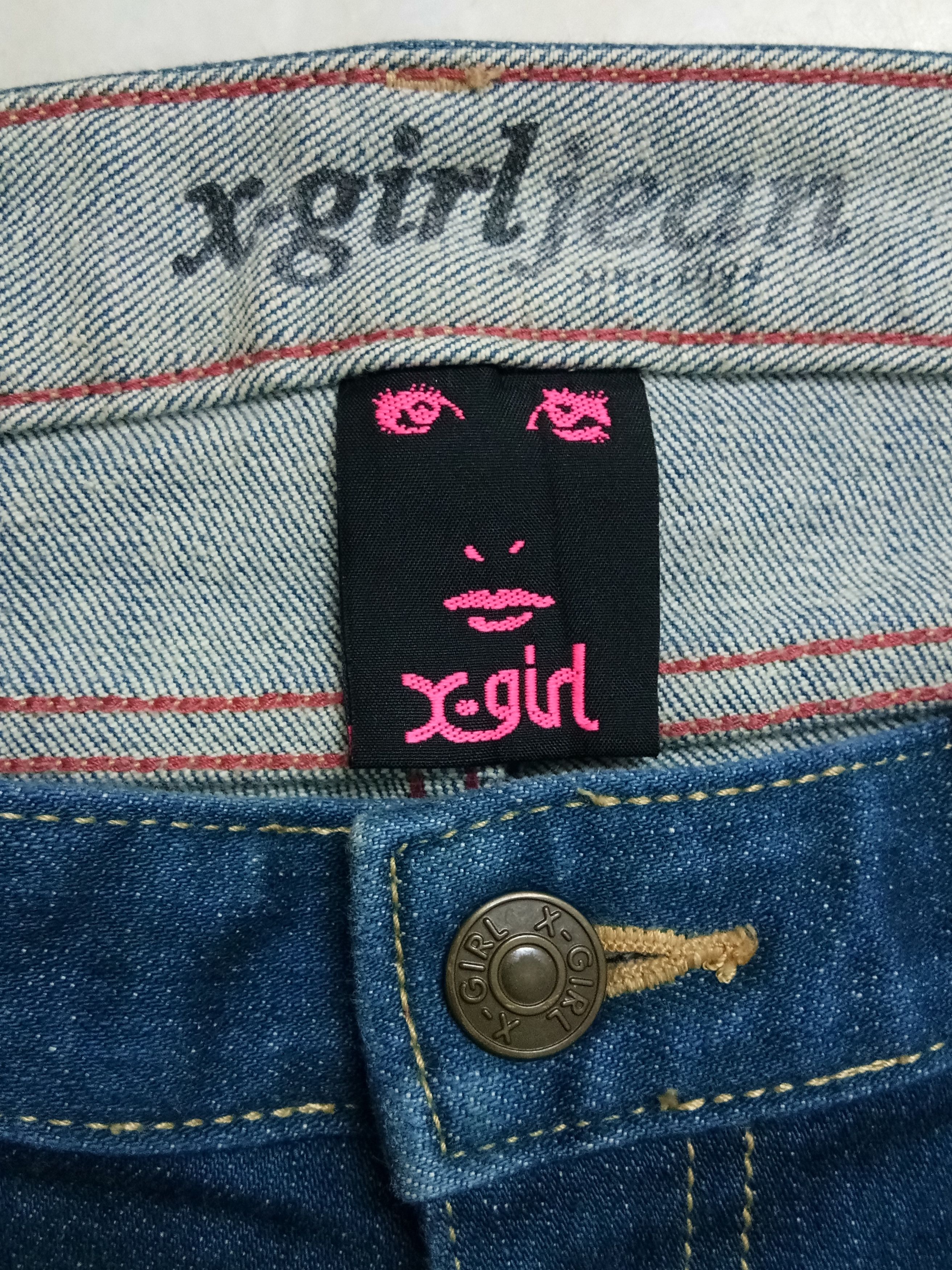 X-Girl X Girl Kim Gordon Sonic youth skinny Jeans Size 29" - 3 Thumbnail