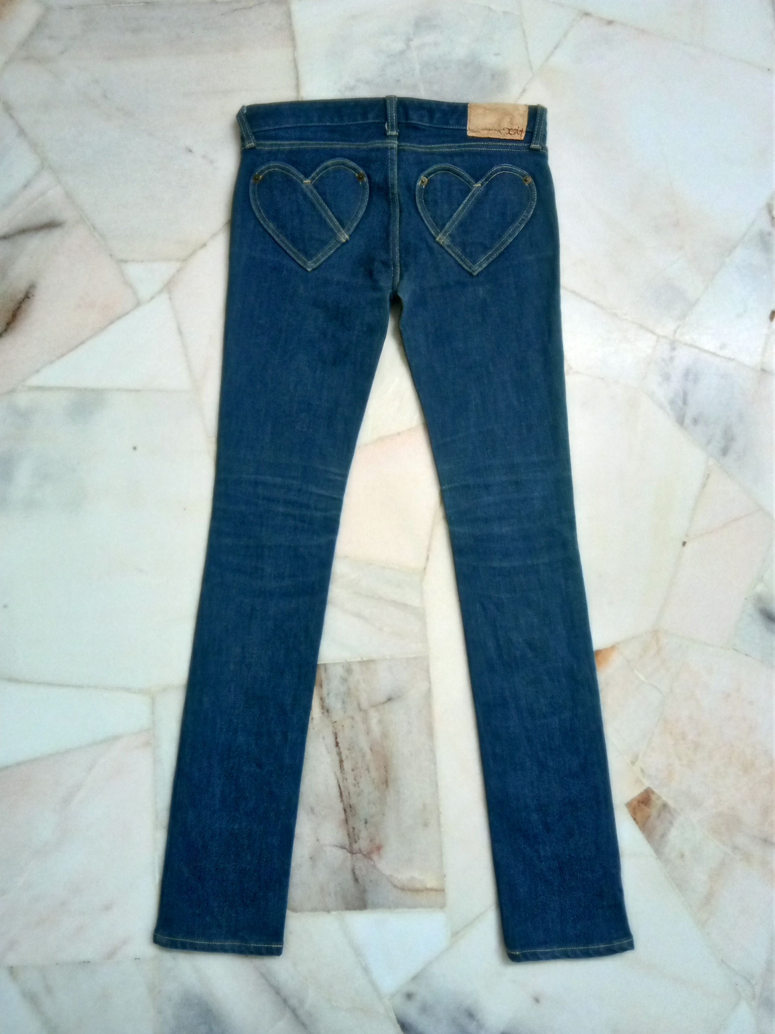 X-Girl X Girl Kim Gordon Sonic youth skinny Jeans Size 29" - 2 Thumbnail