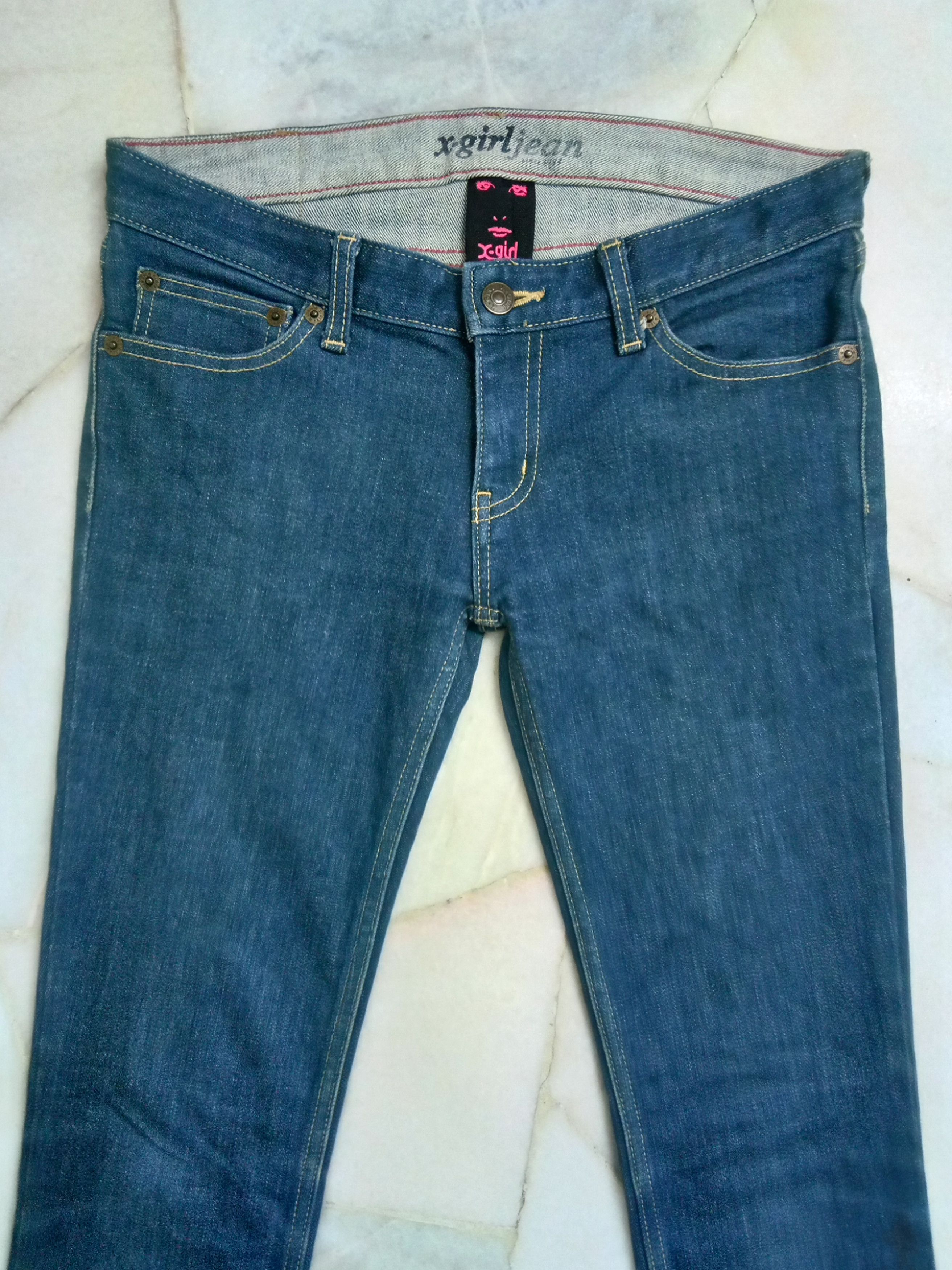 X-Girl X Girl Kim Gordon Sonic youth skinny Jeans Size 29" - 7 Thumbnail