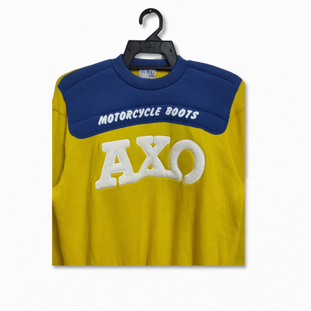 Vintage Vintage Axo Racing sweatshirts motocross AHRMA Size US M / EU 48-50 / 2 - 12 Thumbnail