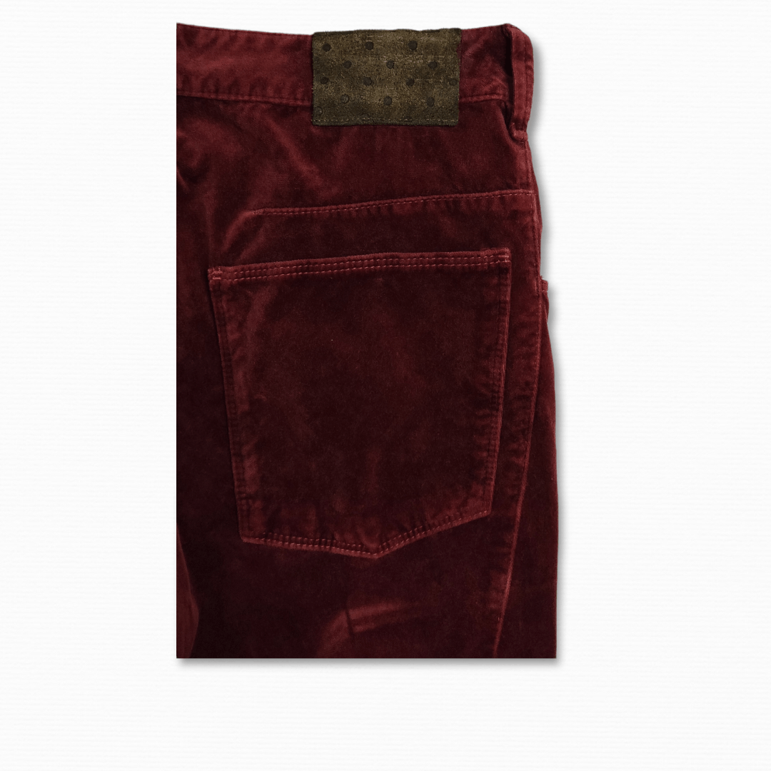 Massimo Alba Archive MASSIMO ALBA velvet trousers Size US 30 / EU 46 - 3 Thumbnail