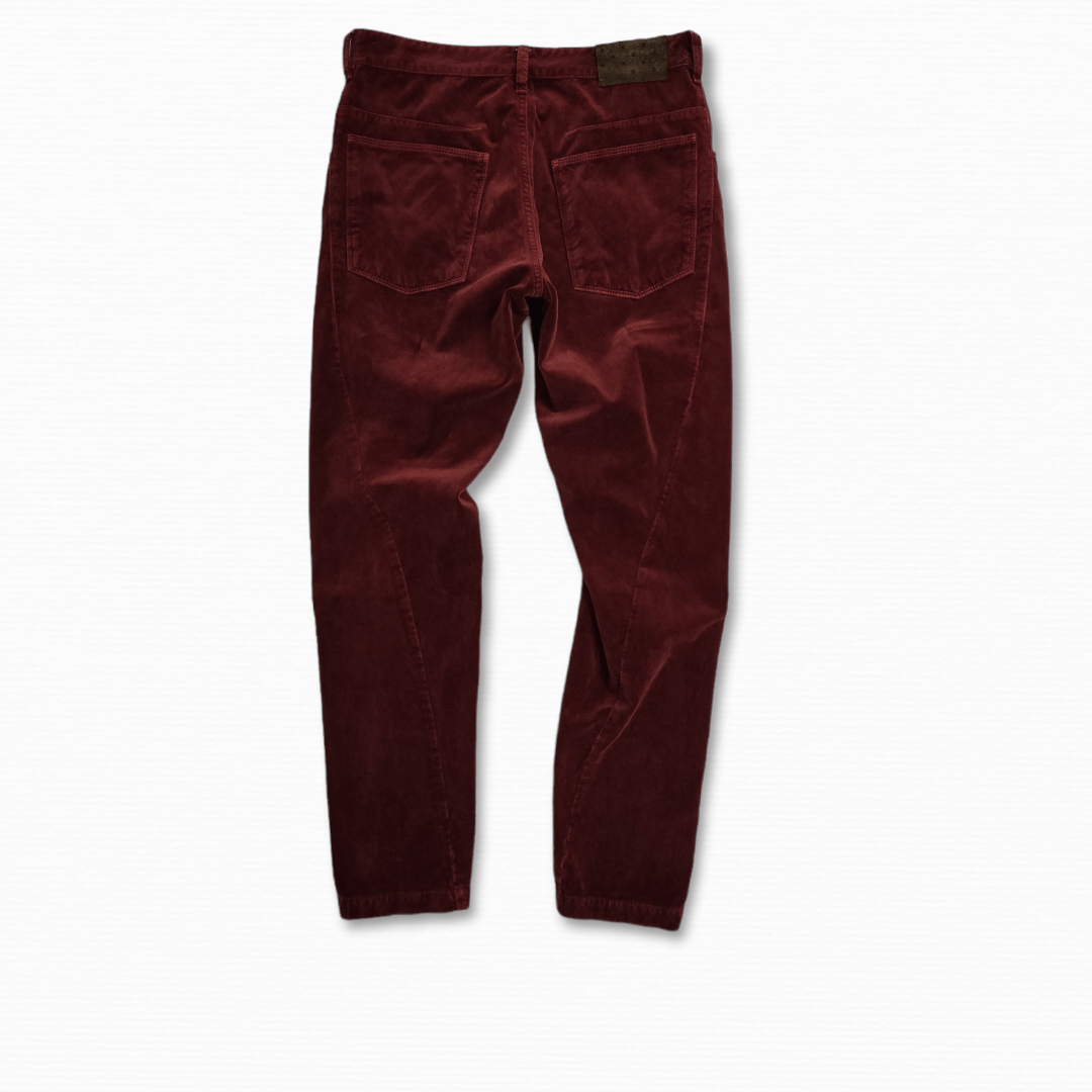 Massimo Alba Archive MASSIMO ALBA velvet trousers Size US 30 / EU 46 - 2 Thumbnail