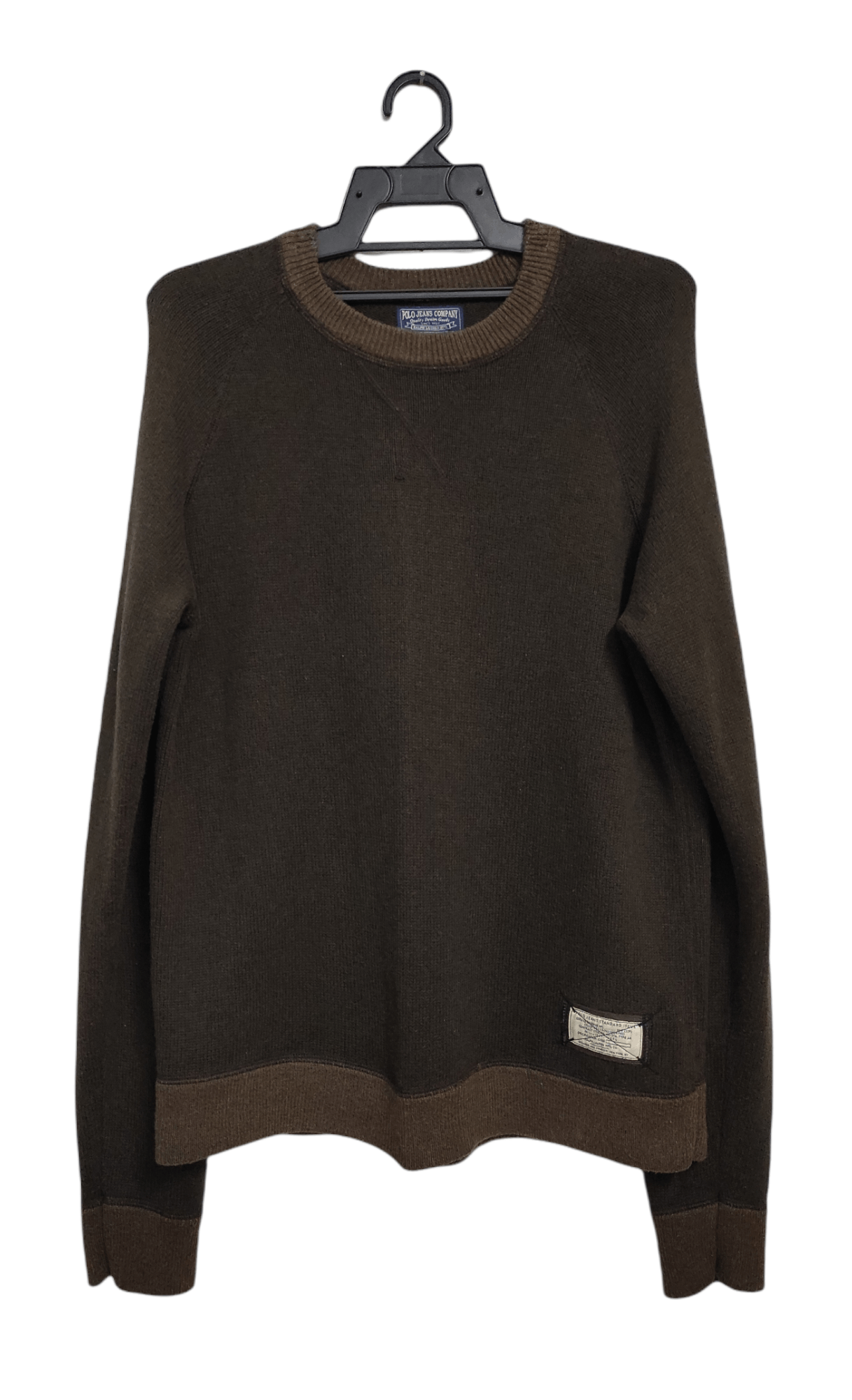 Ralph Lauren Archive 1990's POLO JEANS MILITARY Issue RAGLAN sweater Size US M / EU 48-50 / 2 - 1 Thumbnail