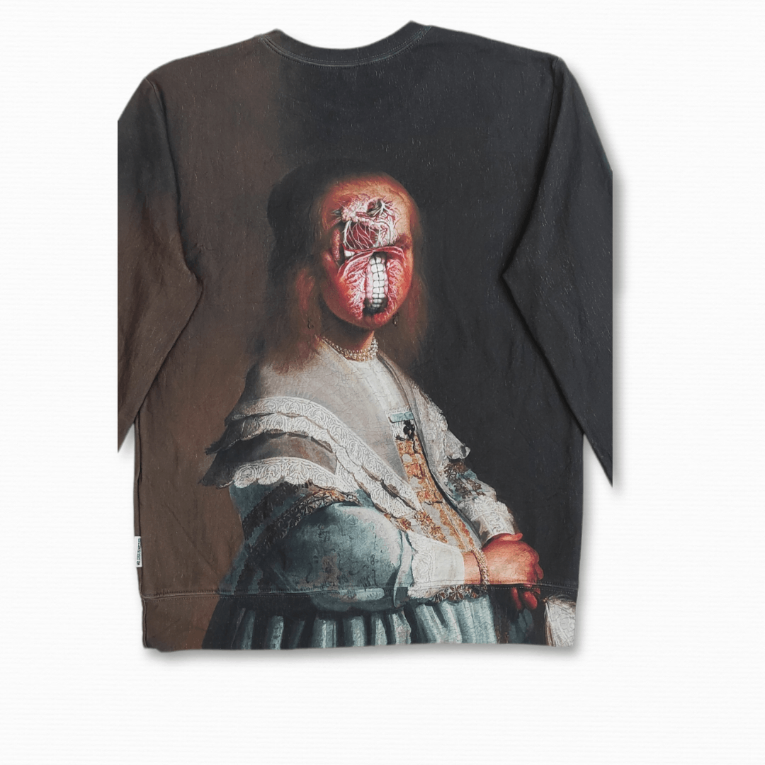 Other MR GUGU & MISS GO Weird Monalisa overprint sweater Size US XS / EU 42 / 0 - 9 Thumbnail
