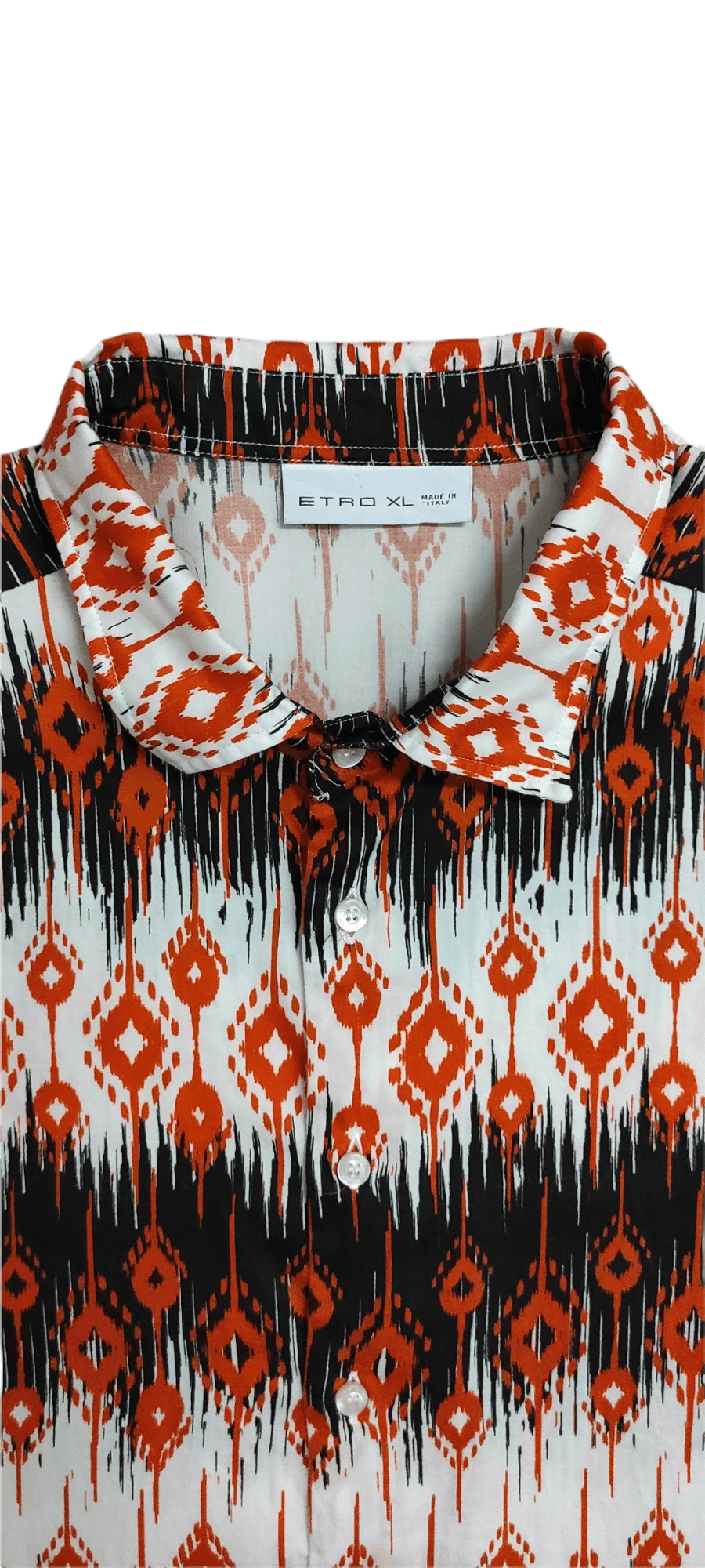 Etro Etro Multicolor Graphic Tribal Printed Stretch Cotton shirt Size US XL / EU 56 / 4 - 10 Thumbnail