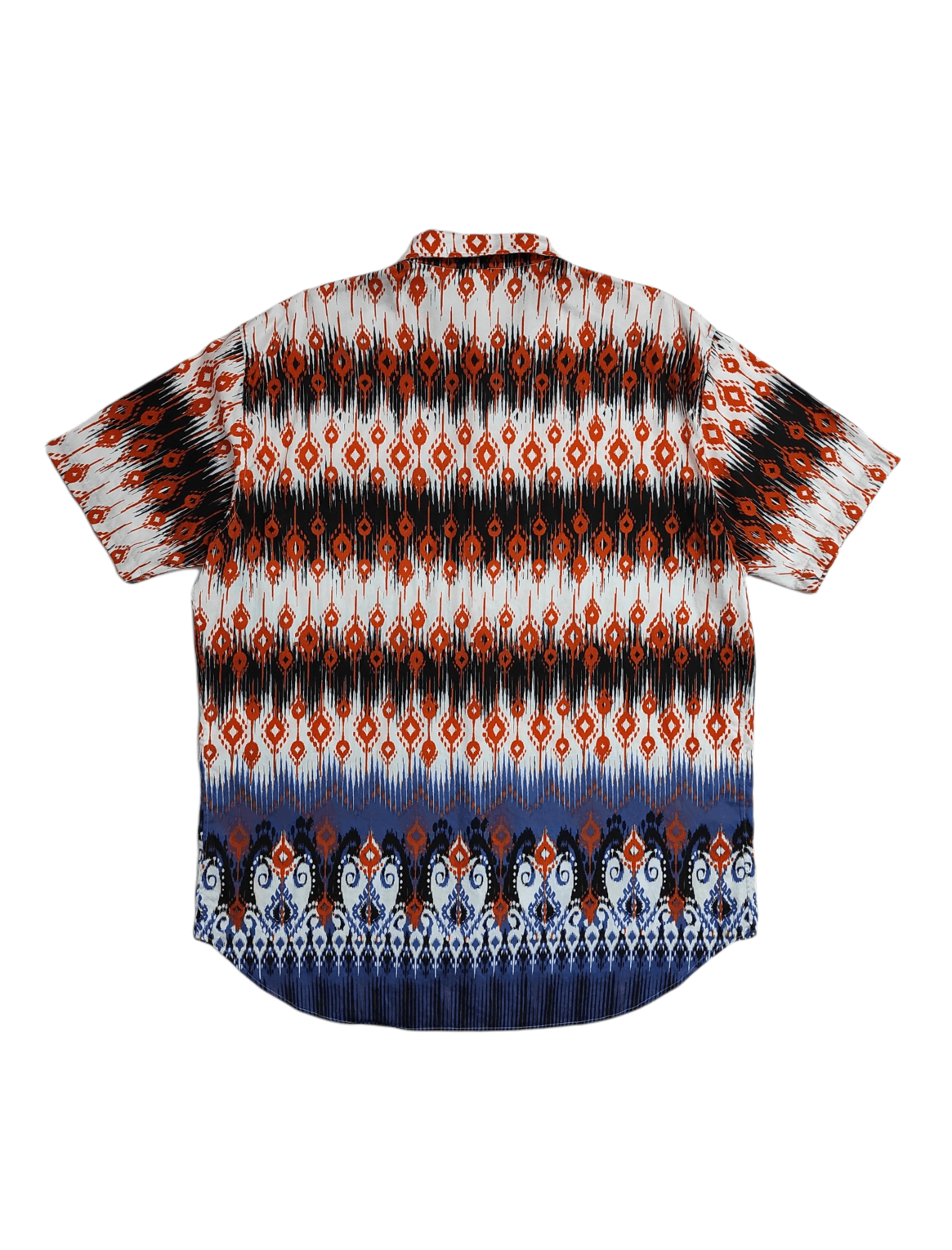 Etro Etro Multicolor Graphic Tribal Printed Stretch Cotton shirt Size US XL / EU 56 / 4 - 2 Thumbnail